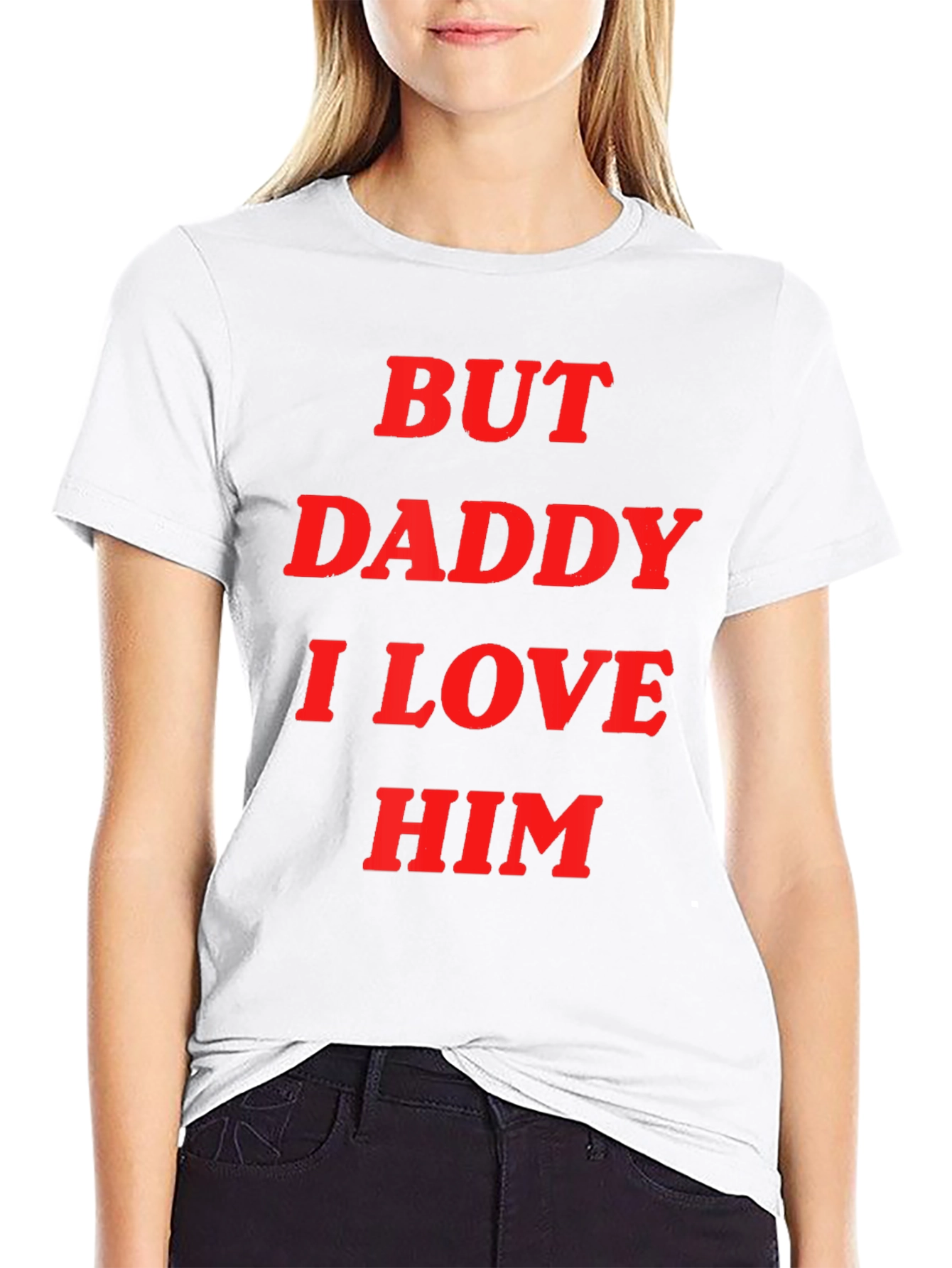 Black But Daddy I Love Him Tee view 9