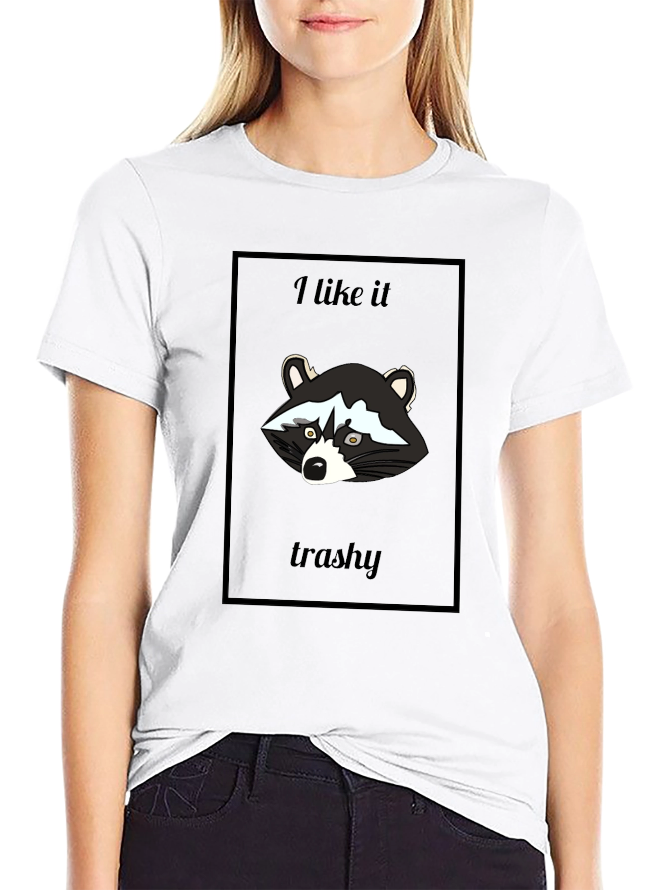 Black I Like It Trashy Graphic Tee view 9