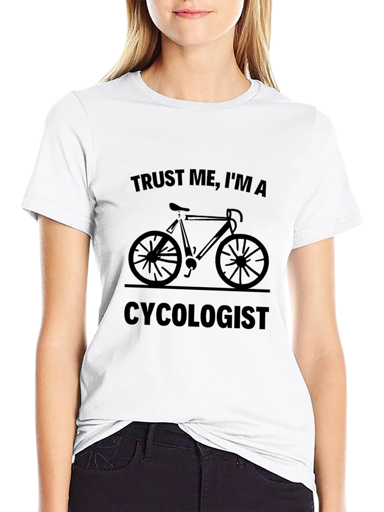 Trust Me I'm a Cycologist T-Shirt - Funny Biking Tee - 9