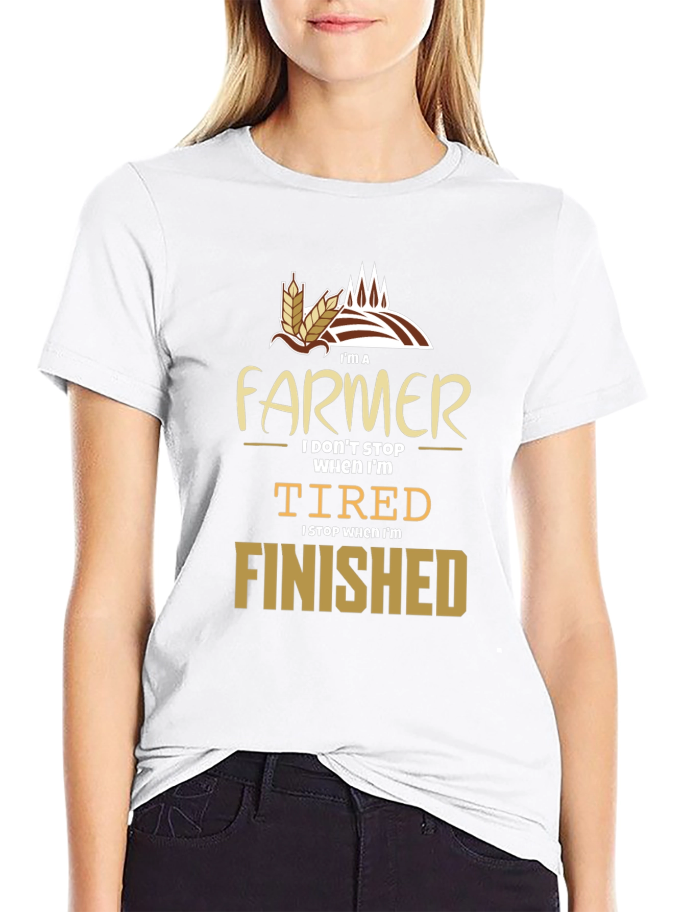 I'm a Farmer T-Shirt - Funny Farming Quote - 9
