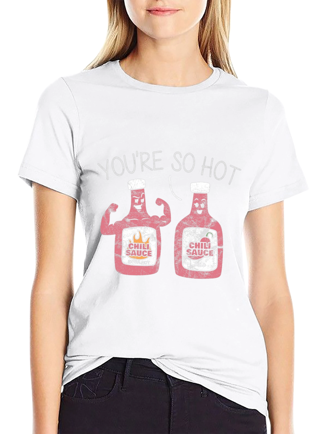 You're So Hot Chili Sauce Graphic T-Shirt - 9