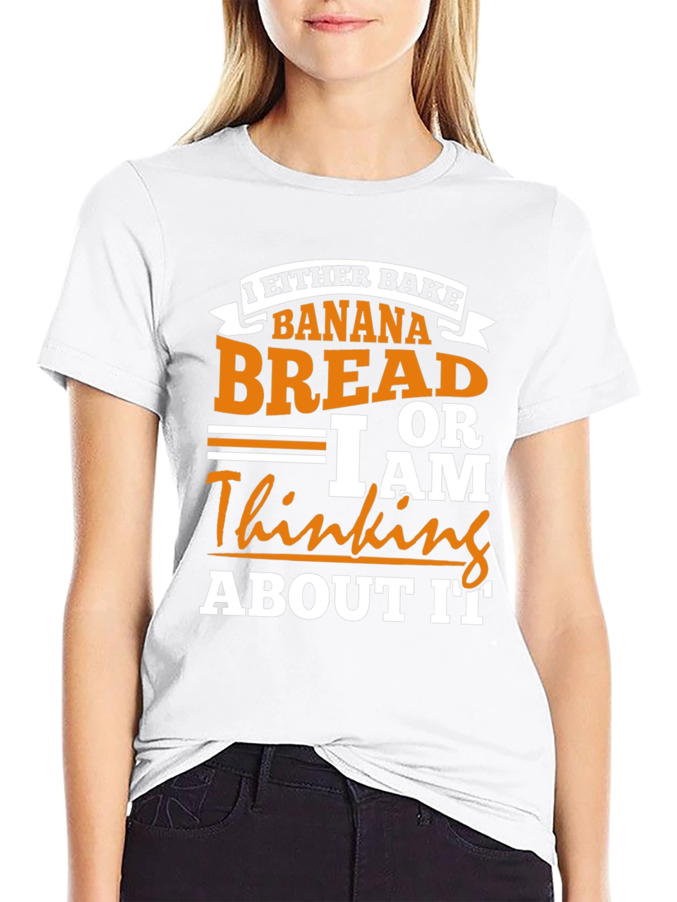 Black Banana Bread Baker T-Shirt, Funny Baking Tee view 9