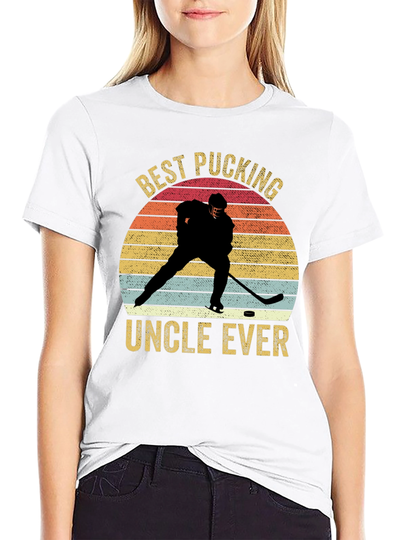Black Best Pucking Uncle Ever T-Shirt view 9
