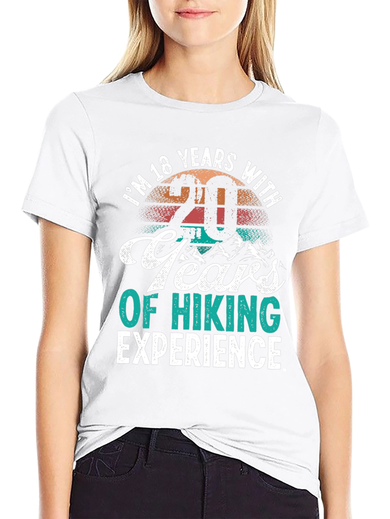 Black Hiking Experience T-Shirt view 9