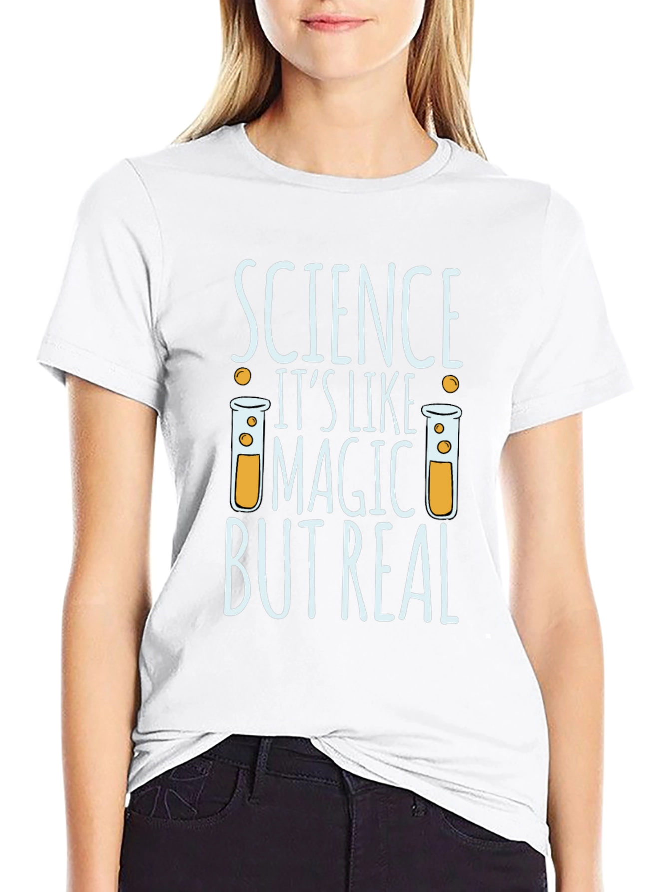 Black Science It's Like Magic But Real T-Shirt view 9