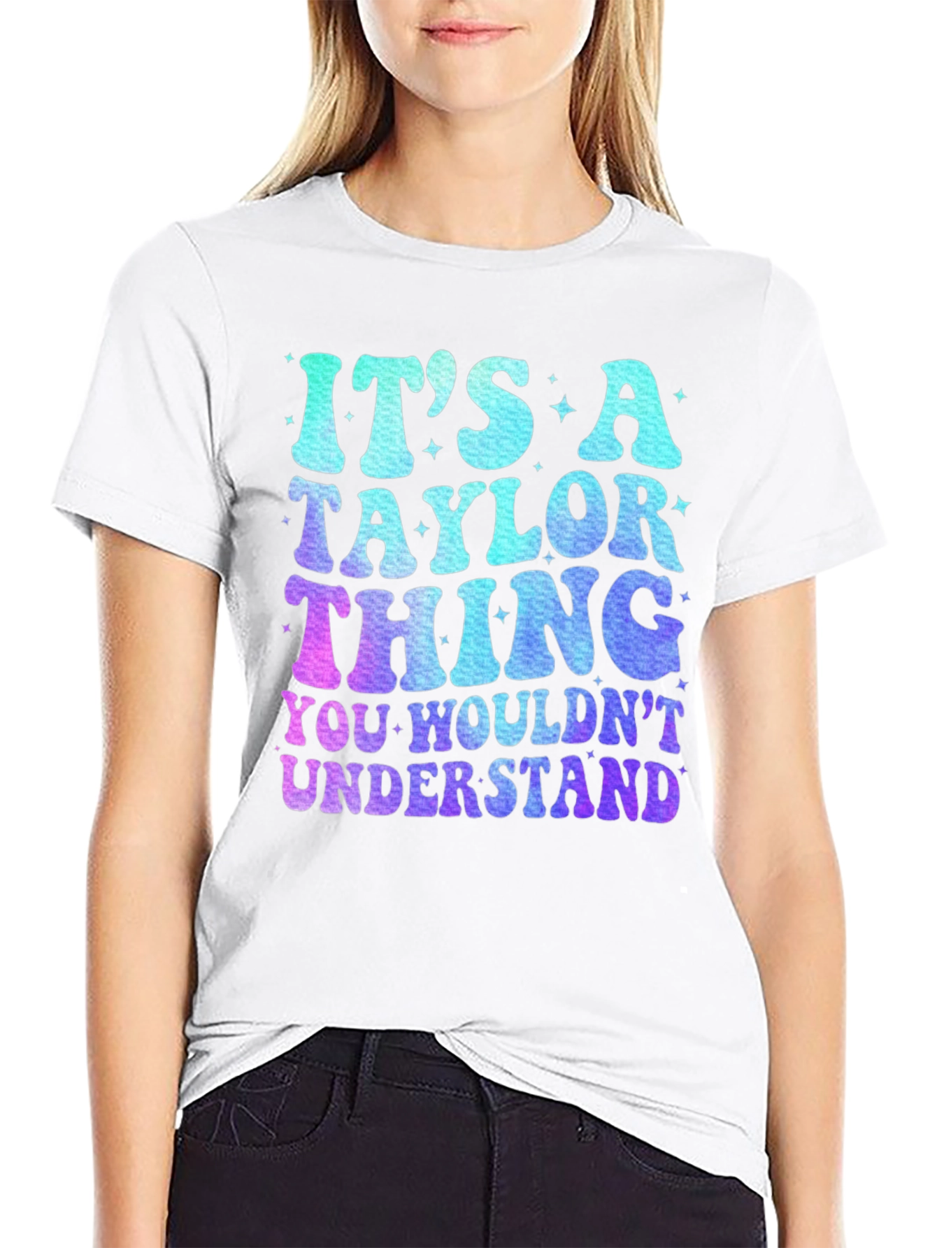 Black It's a Taylor Thing T-Shirt view 9