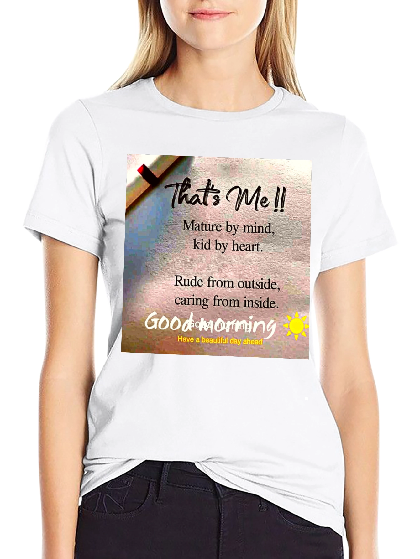 That's Me T-Shirt: Mature Mind, Kid Heart - Unisex - 9