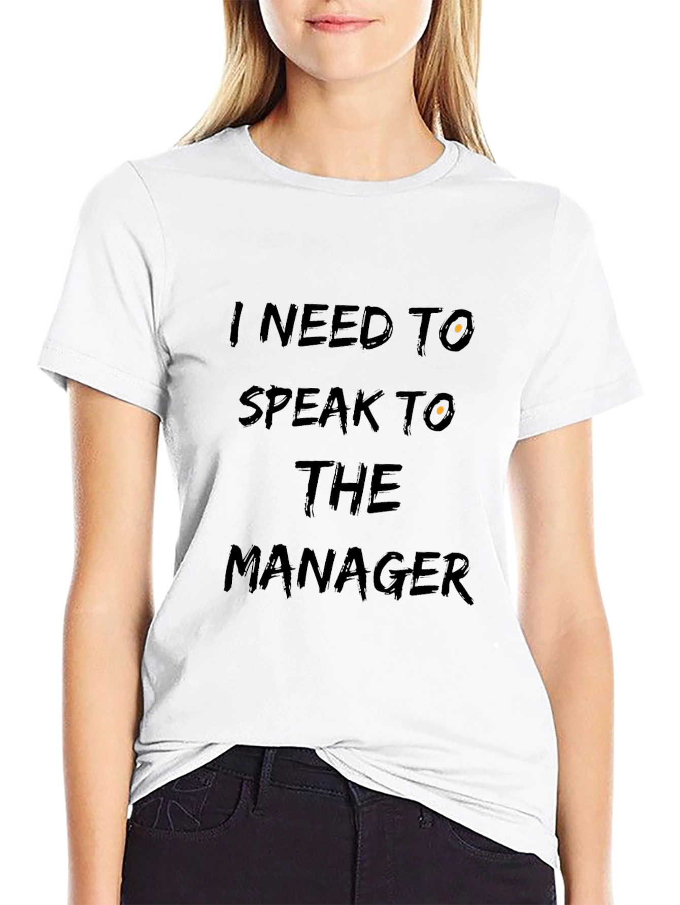 Black I Need To Speak To The Manager Graphic T-Shirt view 9
