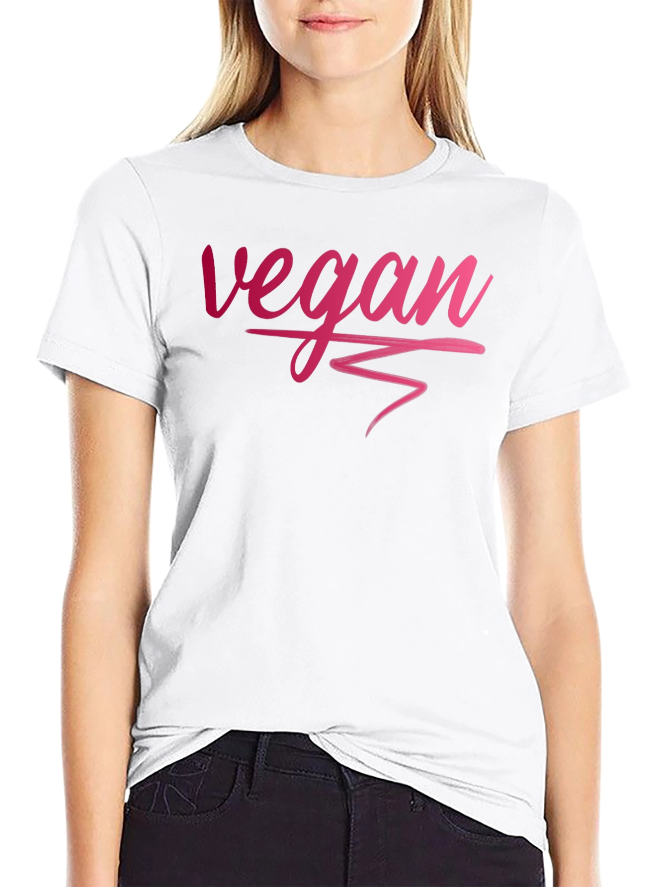 Black Vegan Graphic Tee - Stylish and Sustainable view 9