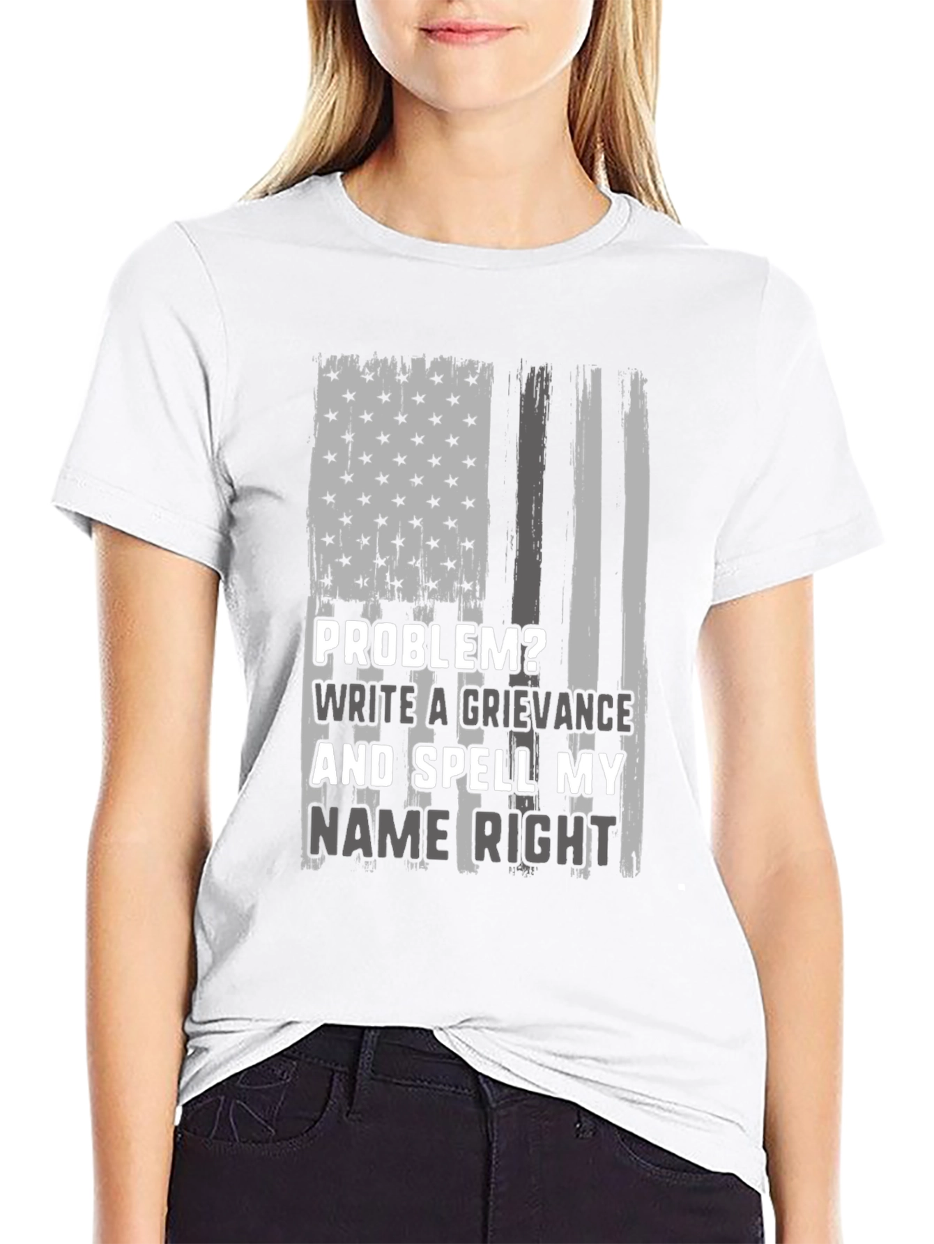 Black Problem? Write a Grievance T-Shirt view 9