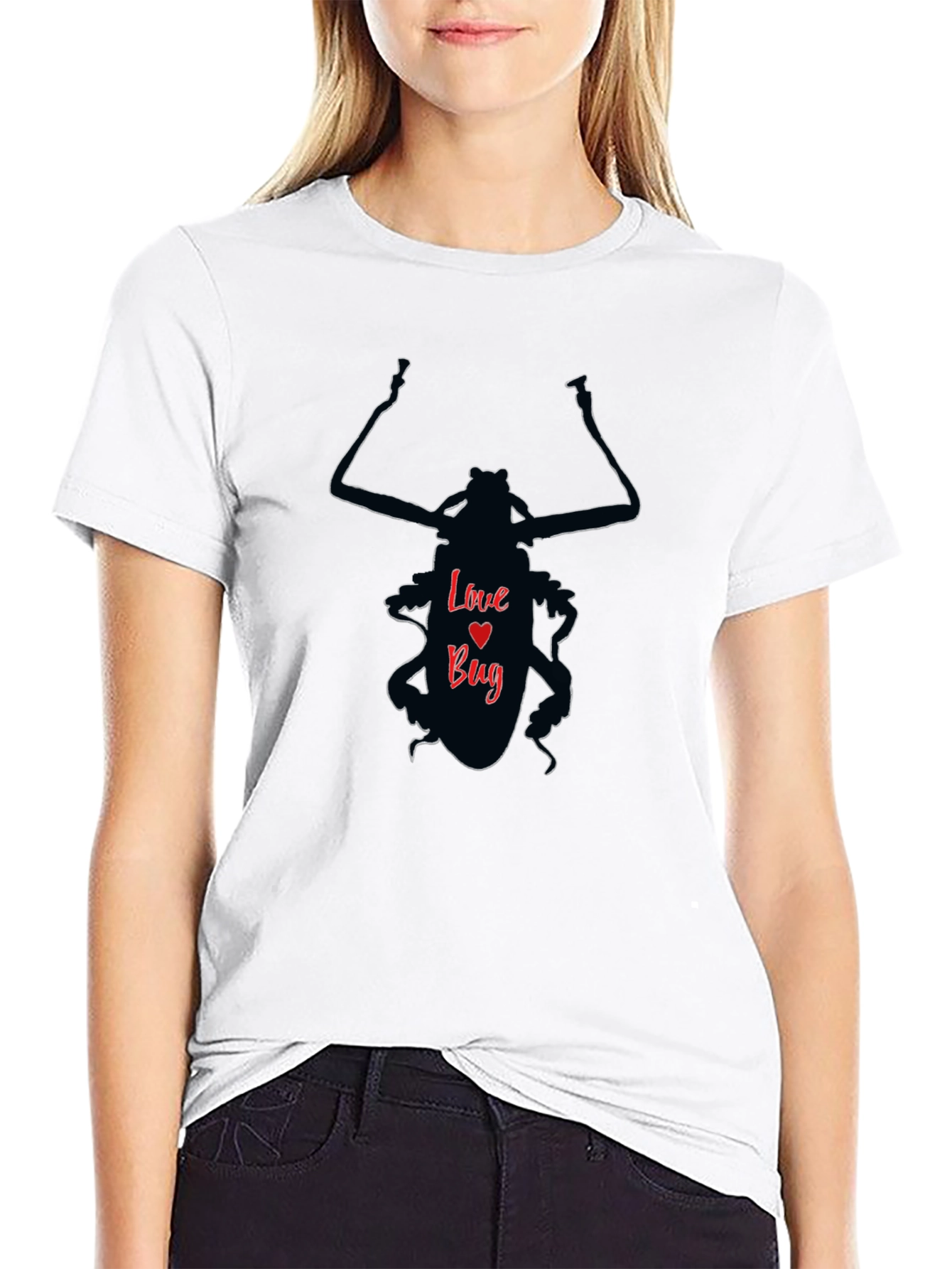Love Bug T-Shirt - Fun Insect Valentine's Day Tee - 9