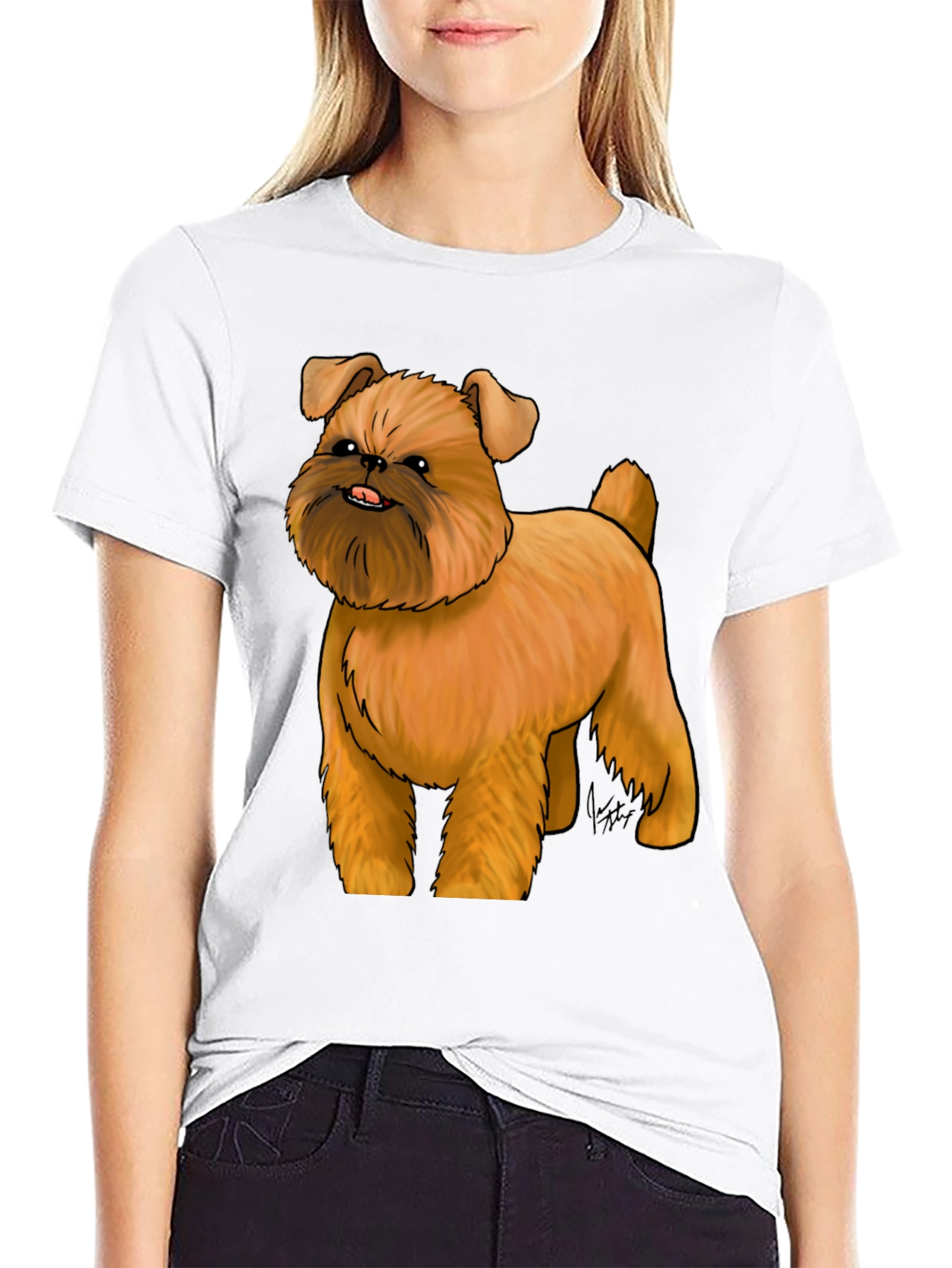 Brussels Griffon Dog Graphic T-Shirt - 9