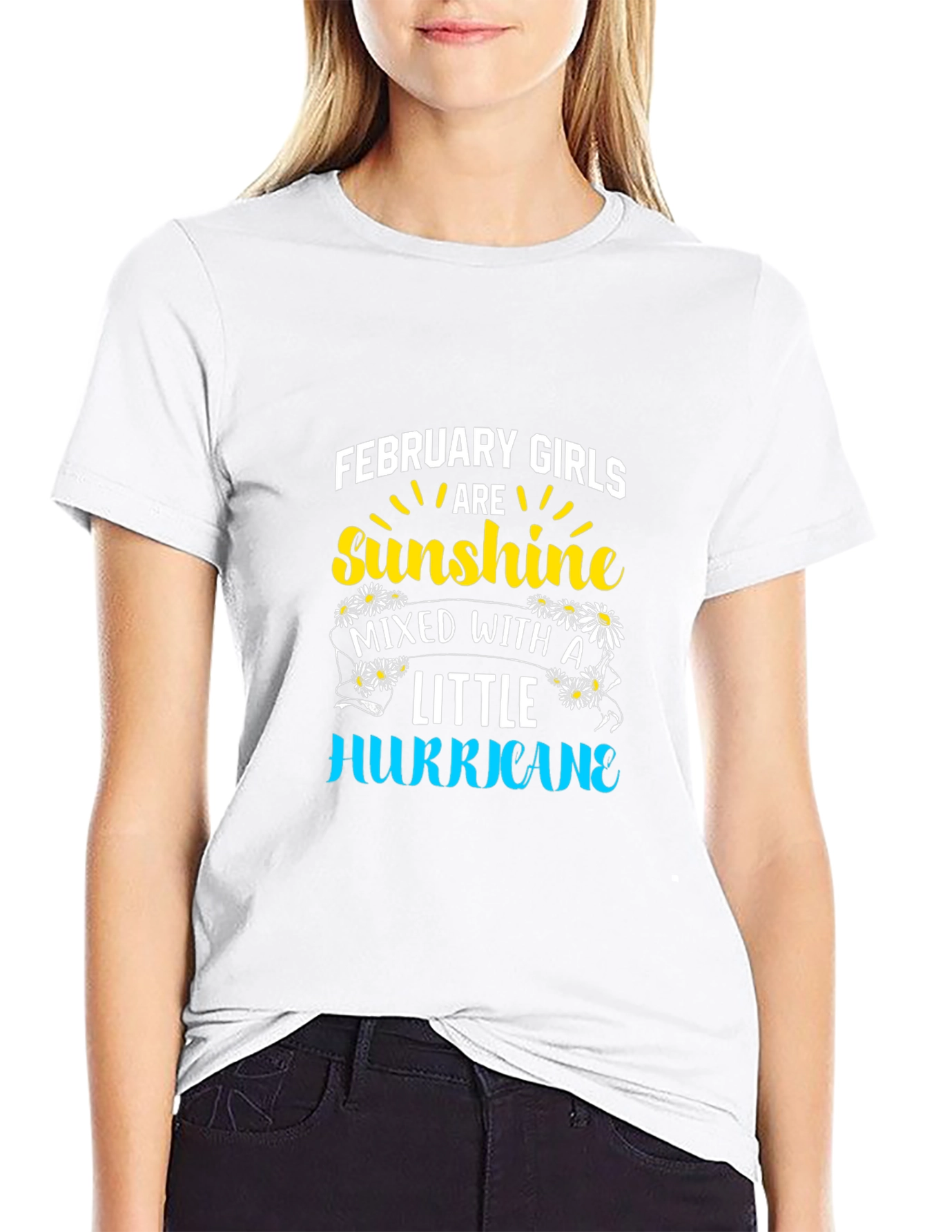 Black February Girls Sunshine Hurricane Graphic Tee view 9