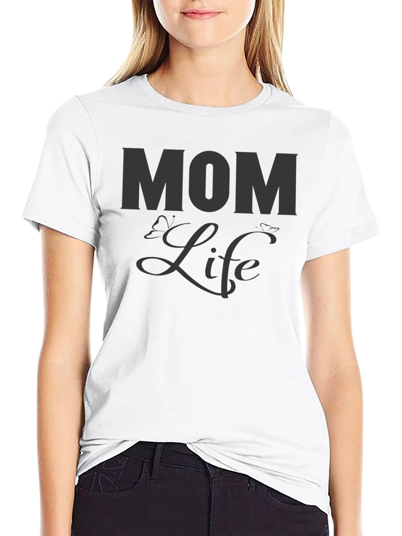 Black Mom Life Graphic T-Shirt - Stylish & Comfortable Tee view 9