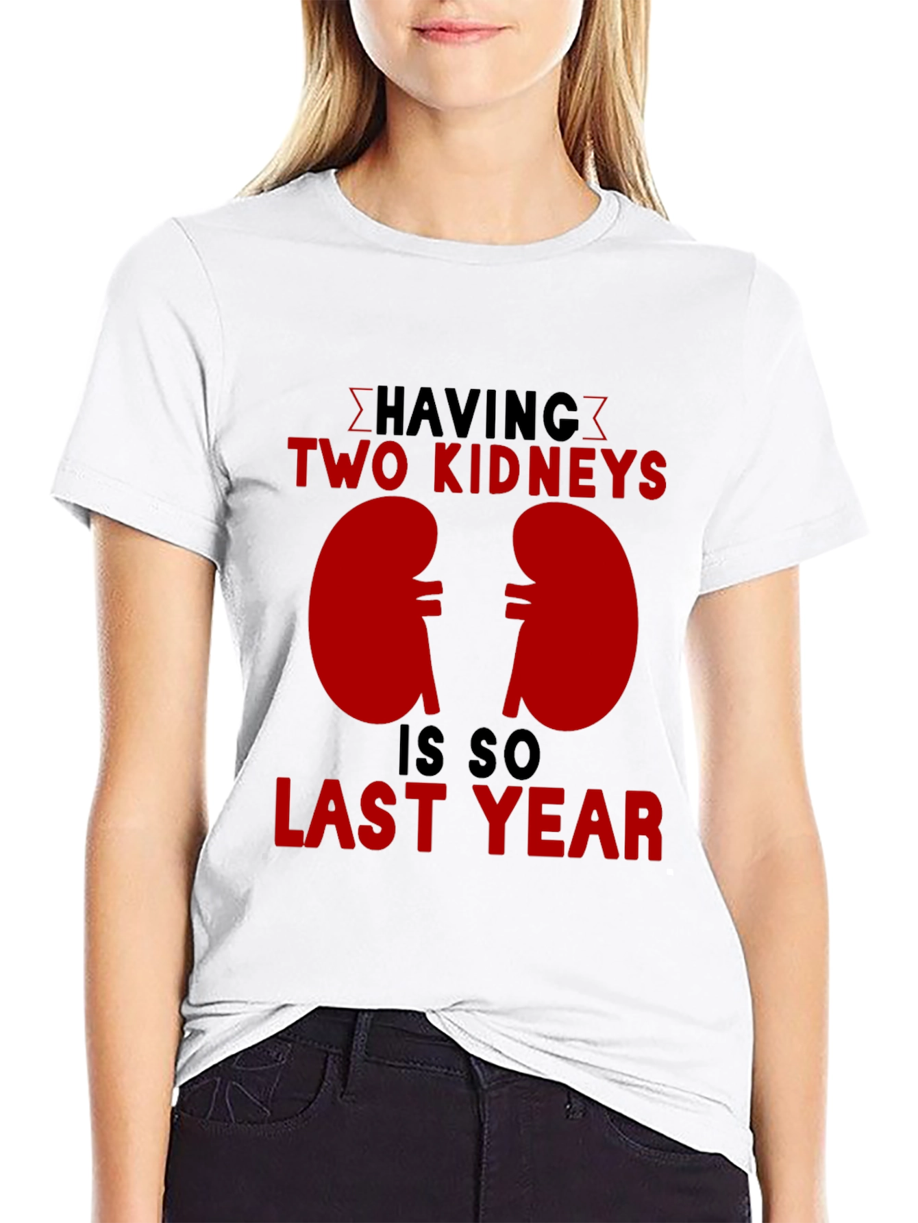 Black Funny Kidney Transplant T-Shirt view 9