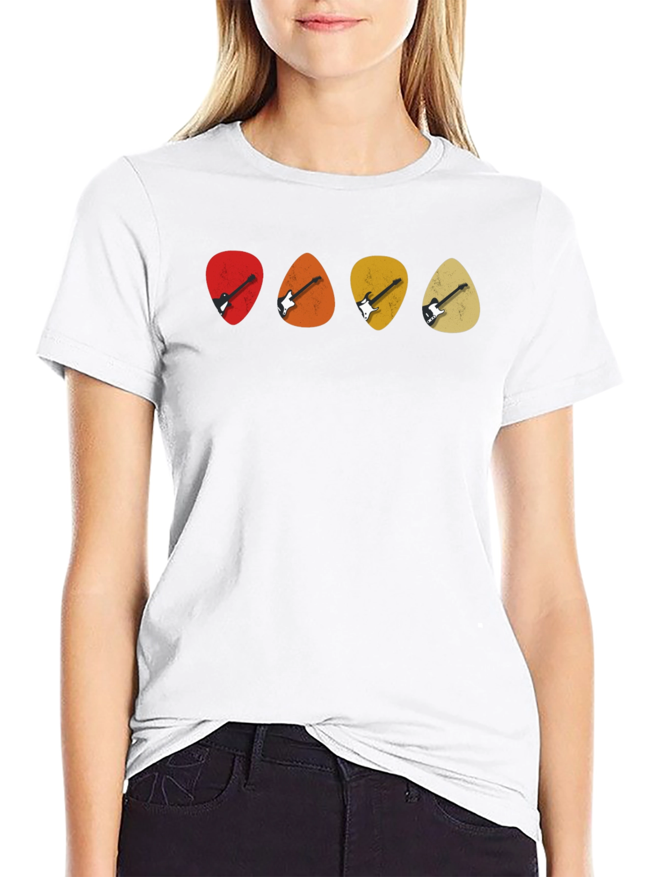 Guitar Pick T-Shirt - Musical Instrument Tees - 9