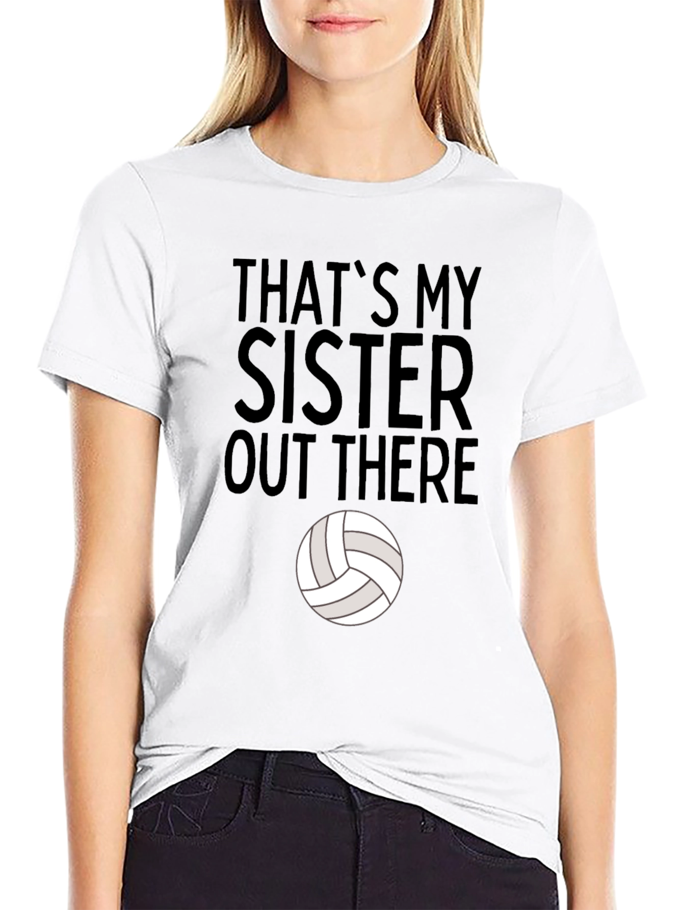 That's My Sister Volleyball T-Shirt - 9