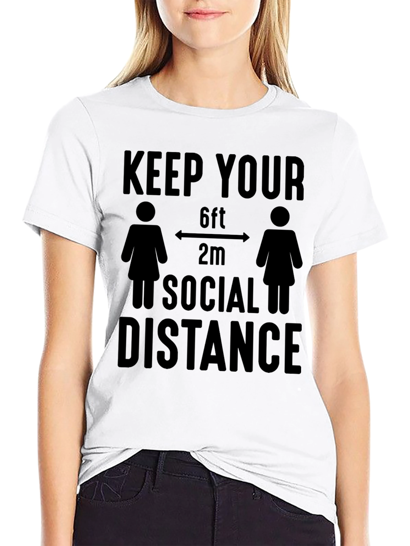 Keep Your Distance Social Distancing T-Shirt - 9