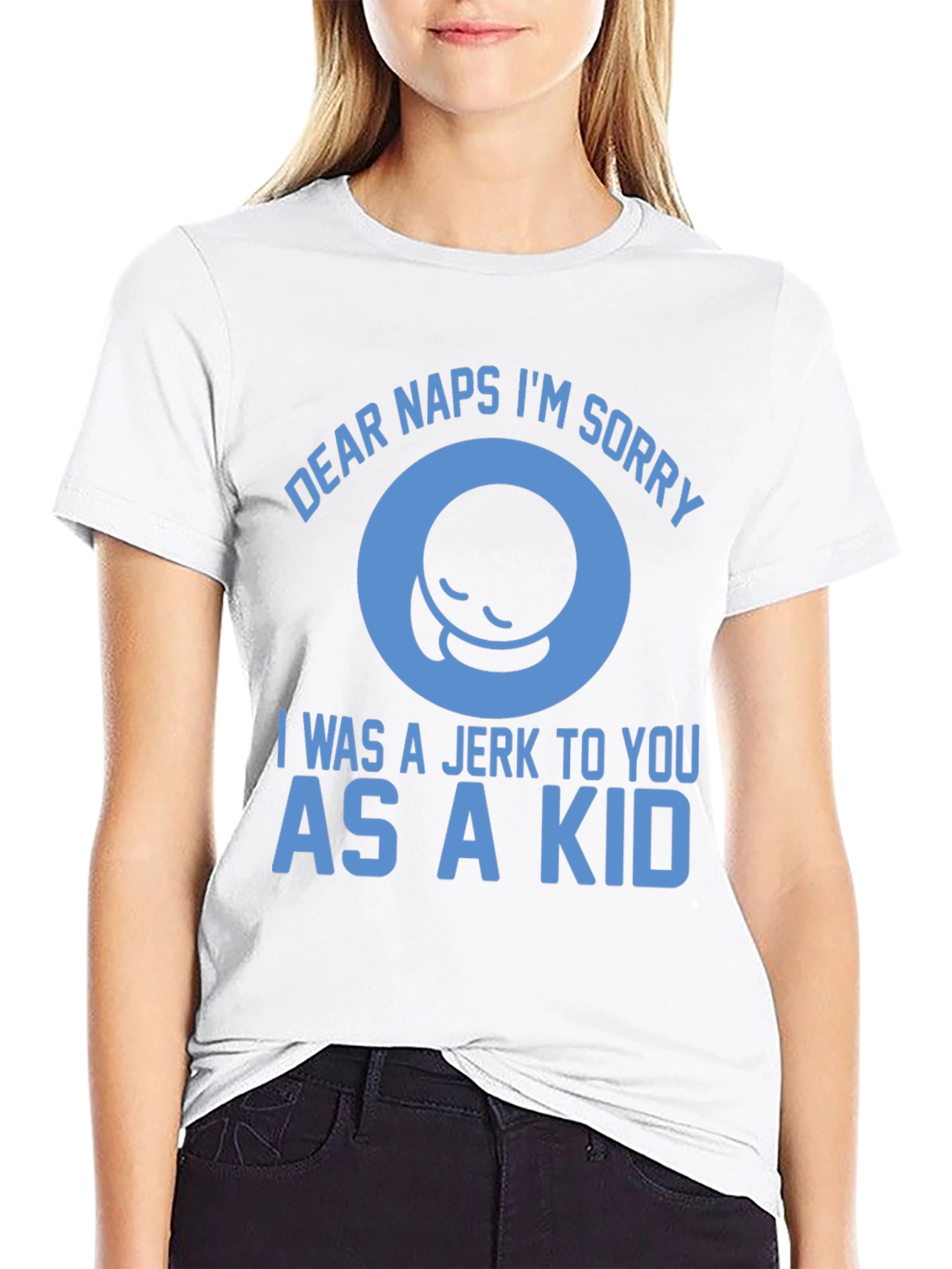 Black Dear Naps I'm Sorry T-Shirt view 9