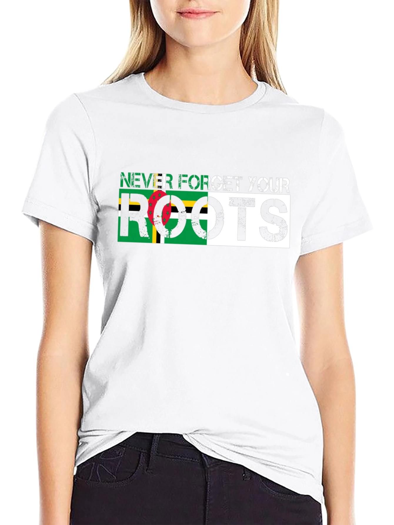 Dominica Roots T-Shirt - Never Forget Your Heritage - 9