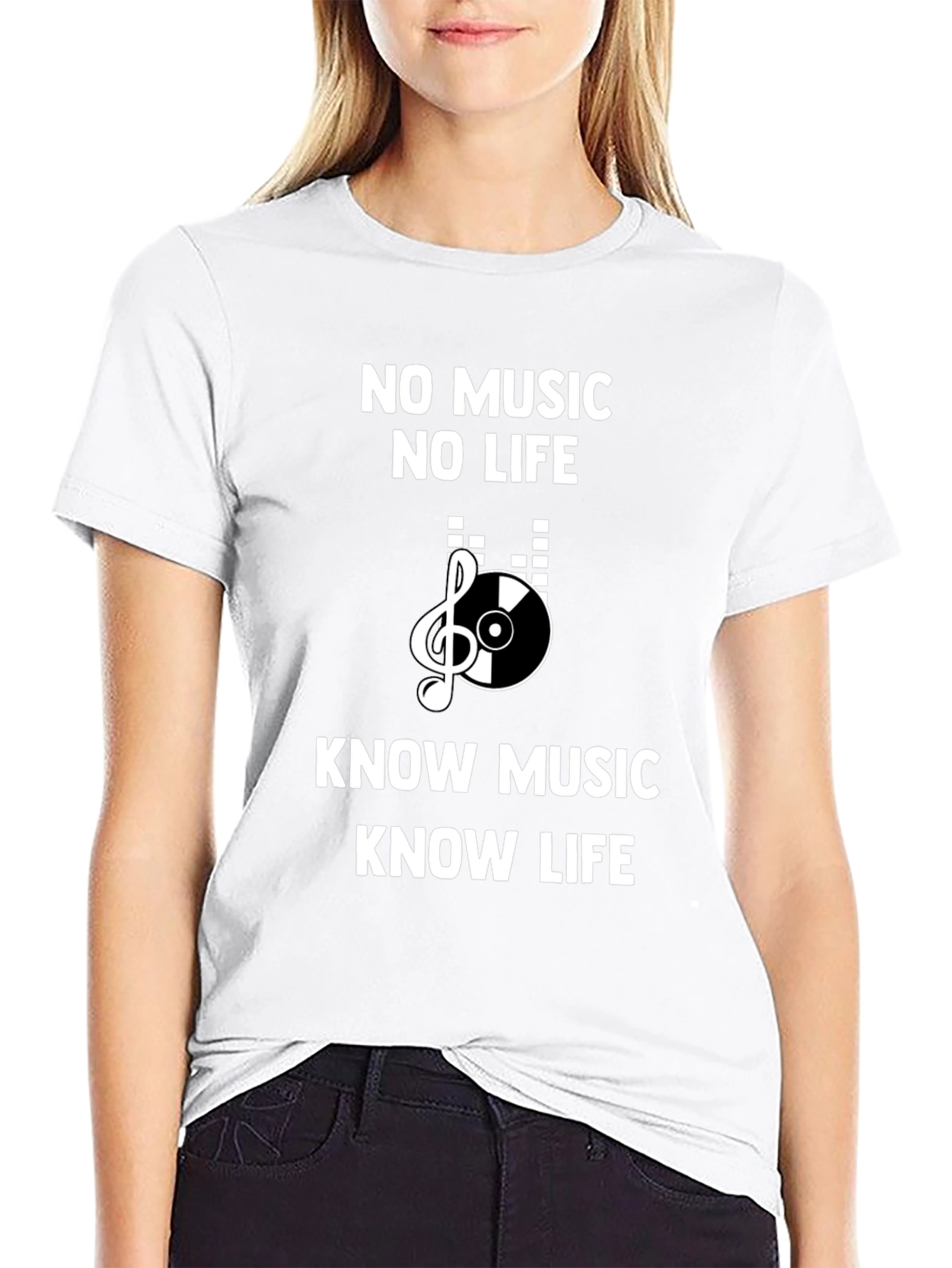 Black Music Lover's Graphic Tee: Know Music, Know Life view 9