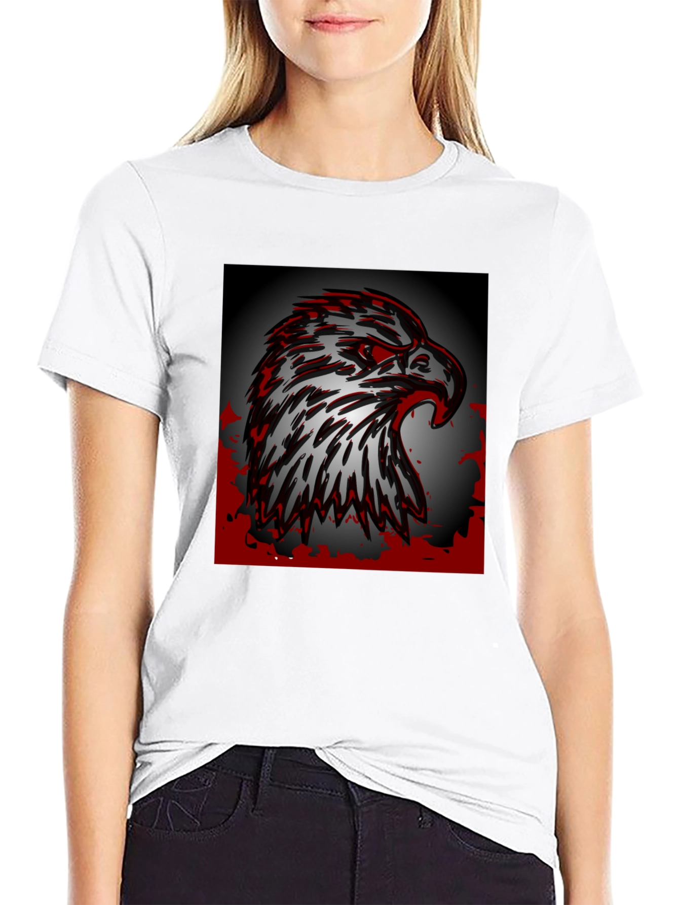 Black Eagle Graphic Tee - Bold Style view 9