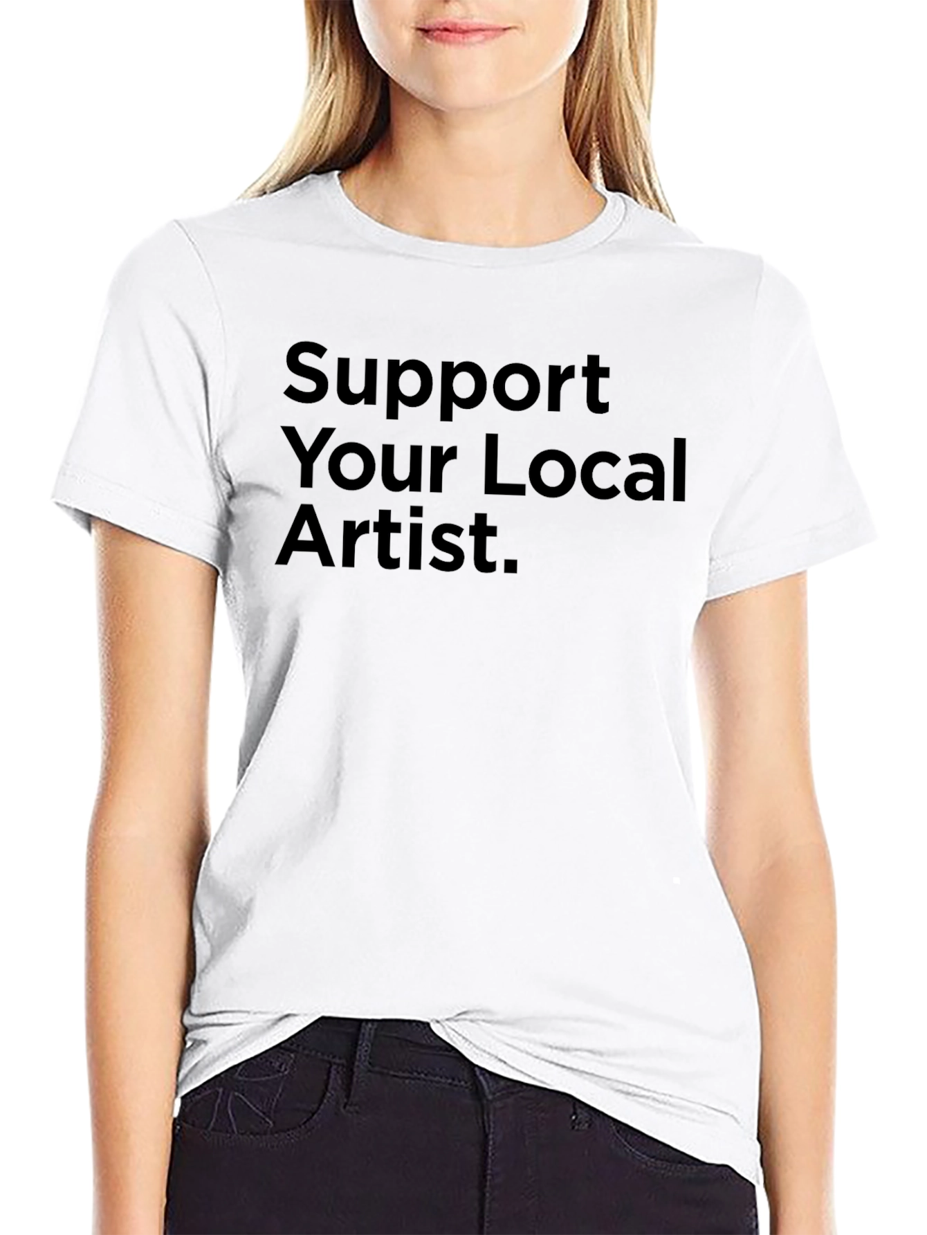 Support Your Local Artist Graphic T-Shirt - 9