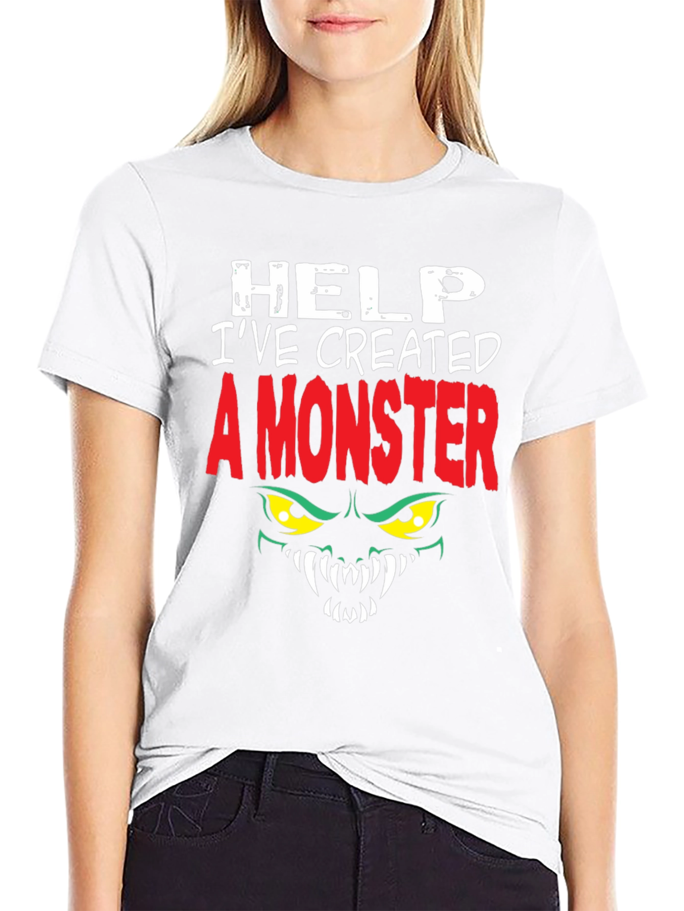 Black Monster Graphic T-Shirt view 9