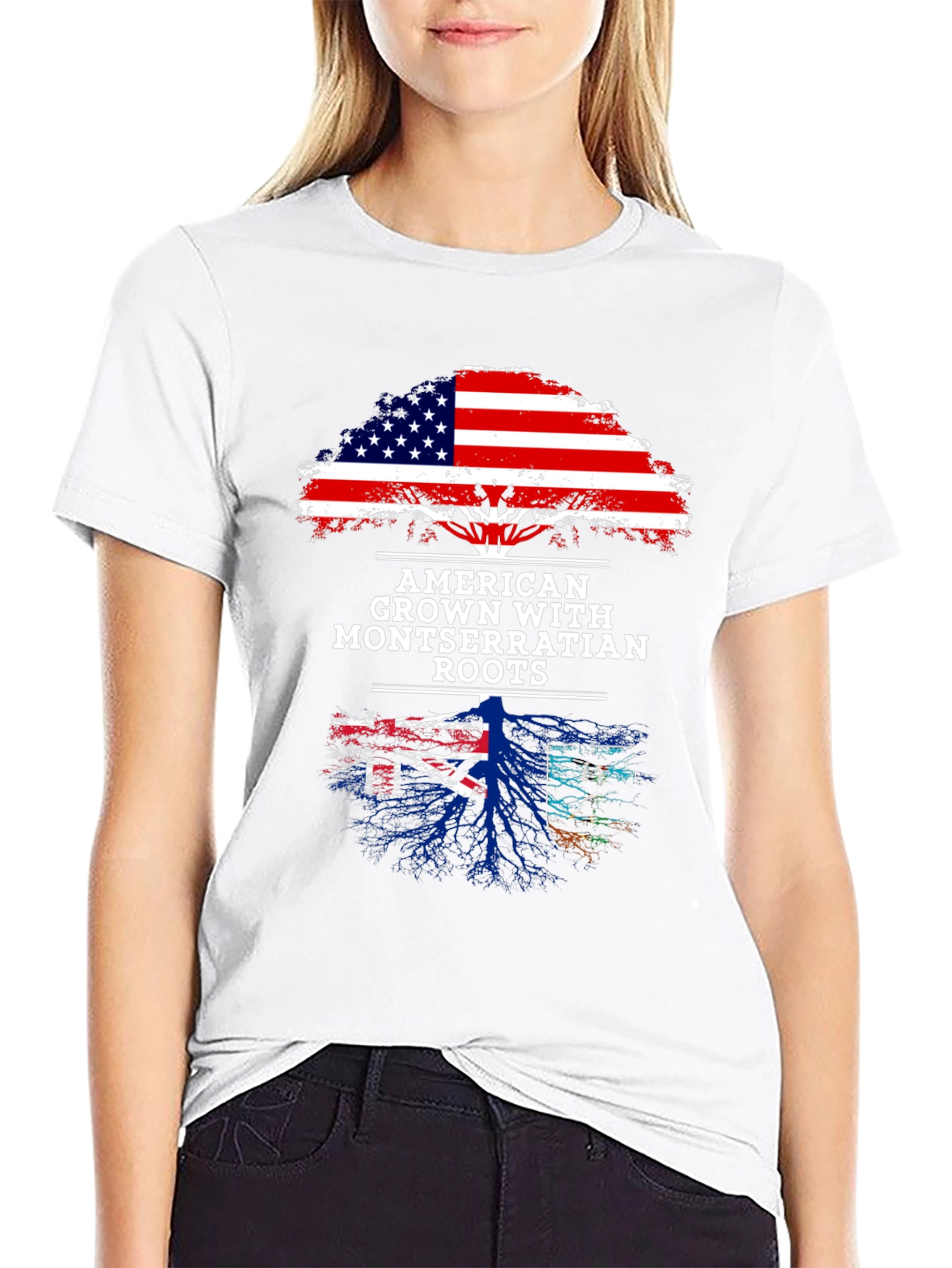 American Grown Montserrat Roots T-Shirt - 9