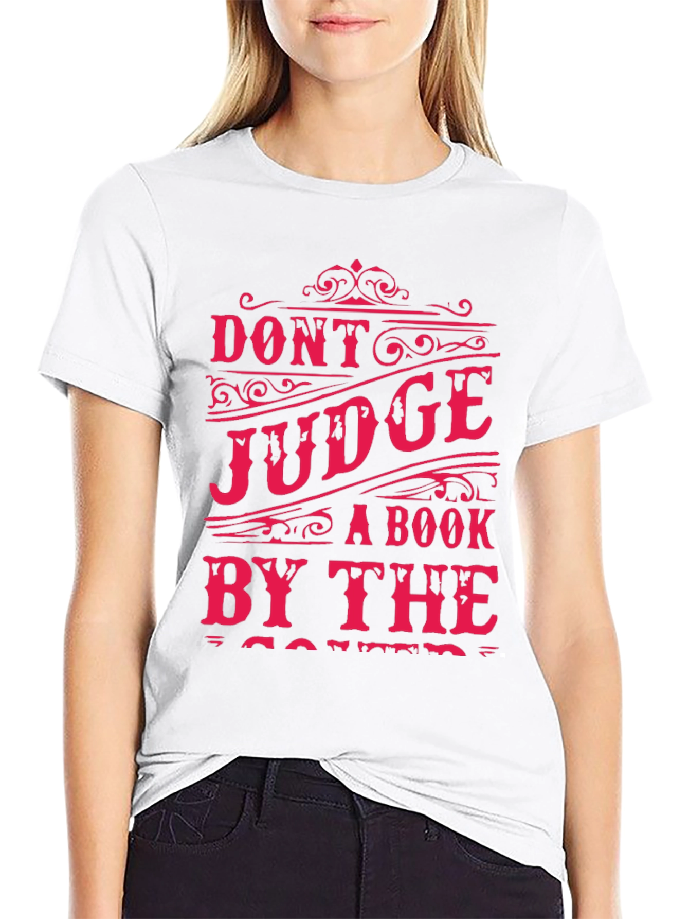 Black Don't Judge a Book by its Cover T-Shirt view 9