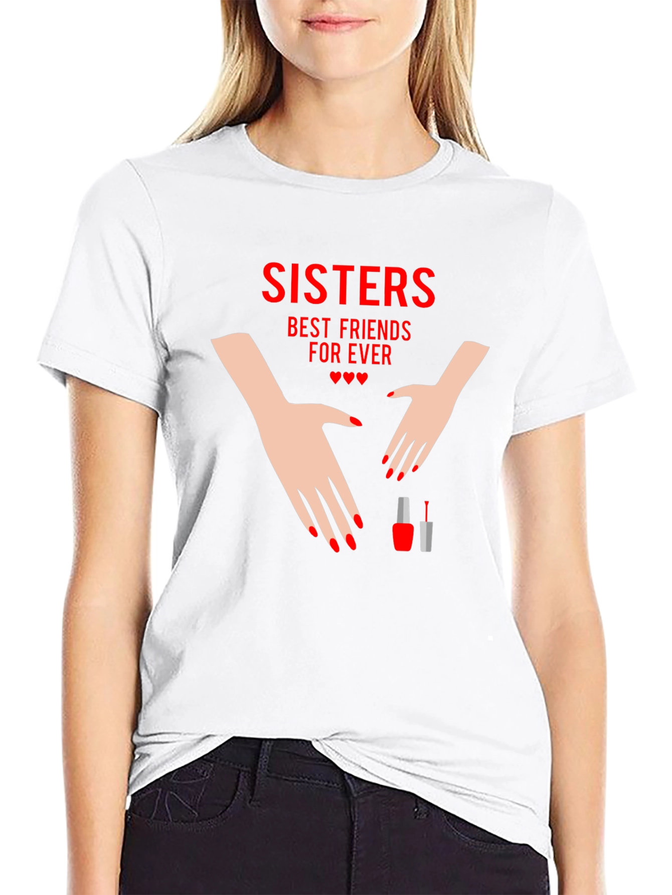 Sisters Best Friends Forever T-Shirt - 9