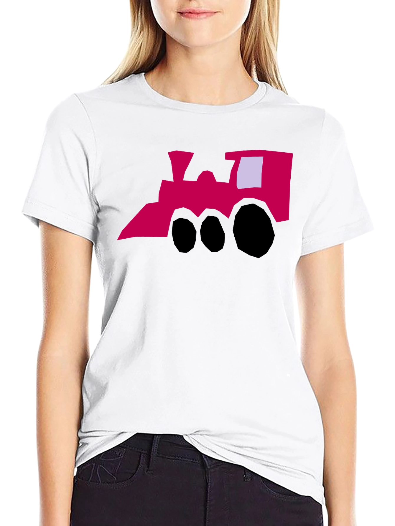 Funky Train Graphic Tee - Quirky Style - 9