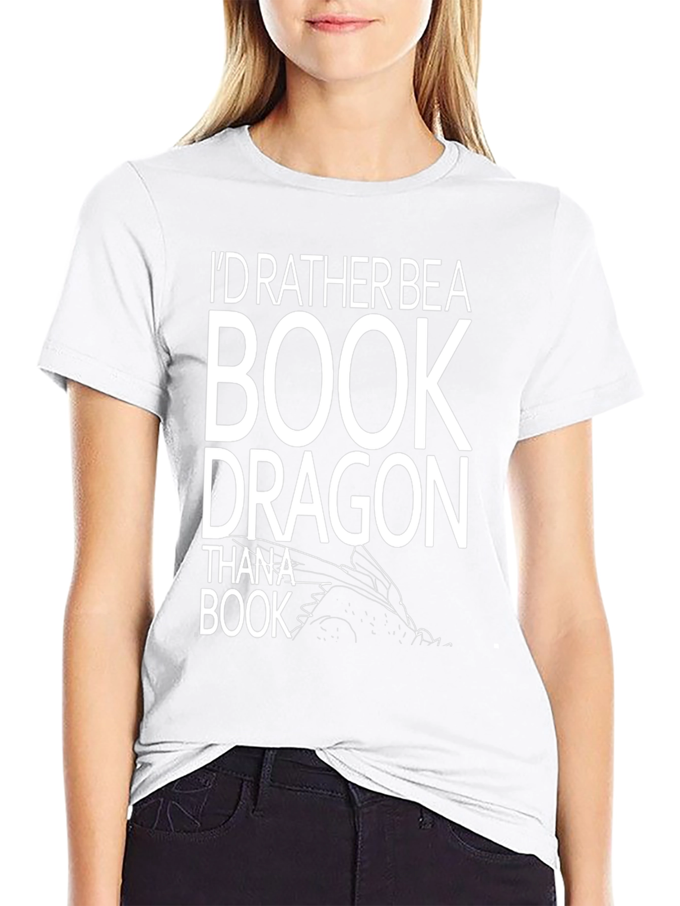 Black Book Dragon T-Shirt - Reader's Delight! view 9