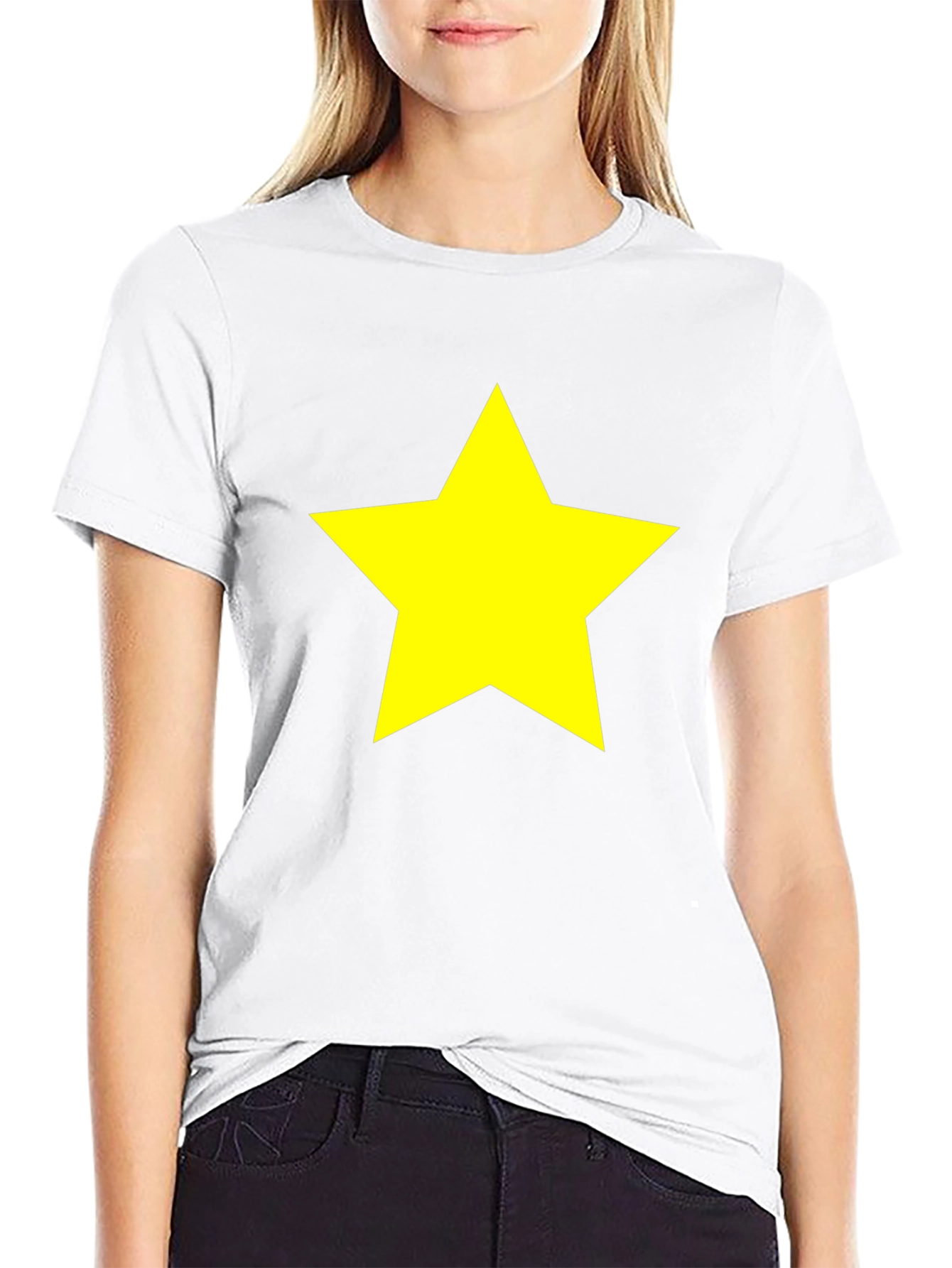 Black Star Graphic Black T-Shirt - Bold & Stylish view 9