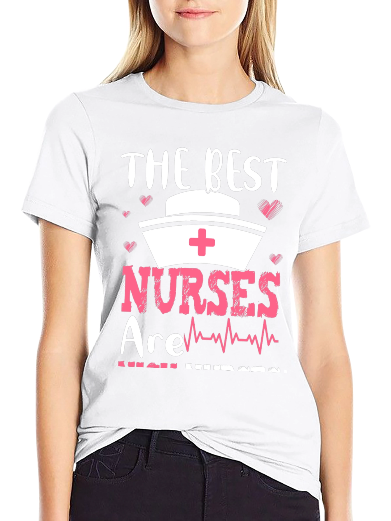 Black The Best Nurses T-Shirt - Gift for Healthcare Heroes view 9