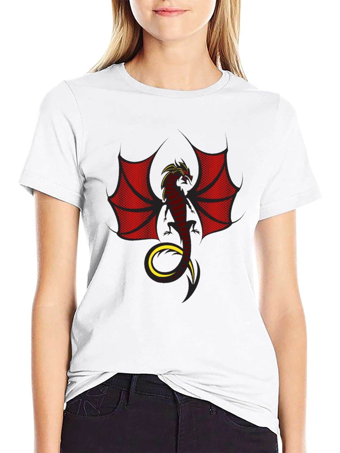 Black Dragon Graphic T-Shirt - Stylish & Unique Design view 9