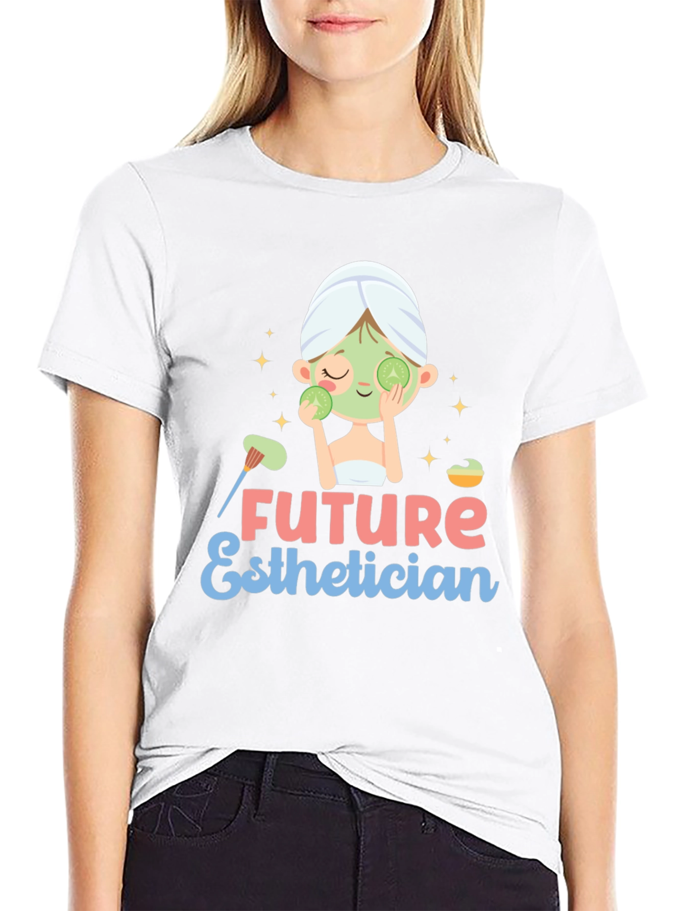 Future Esthetician T-Shirt - Spa Day Design - 9