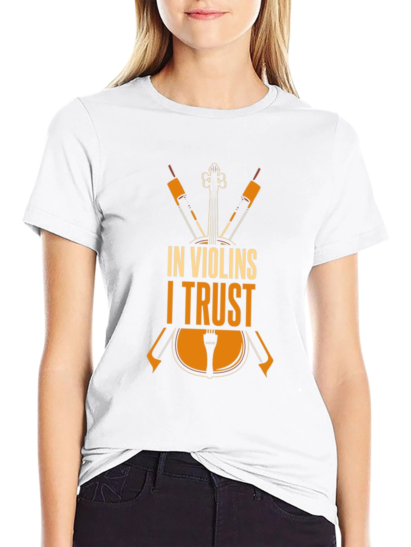 Black In Violins I Trust - Musician's T-Shirt view 9