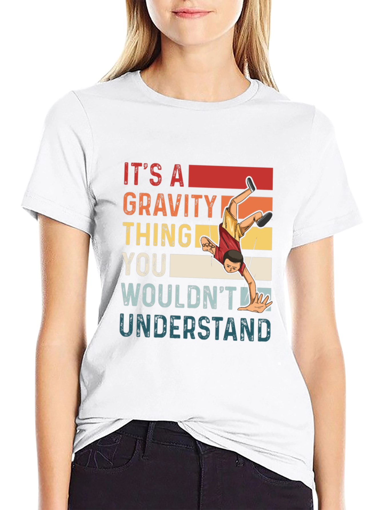 Black Gravity Thing T-Shirt view 9