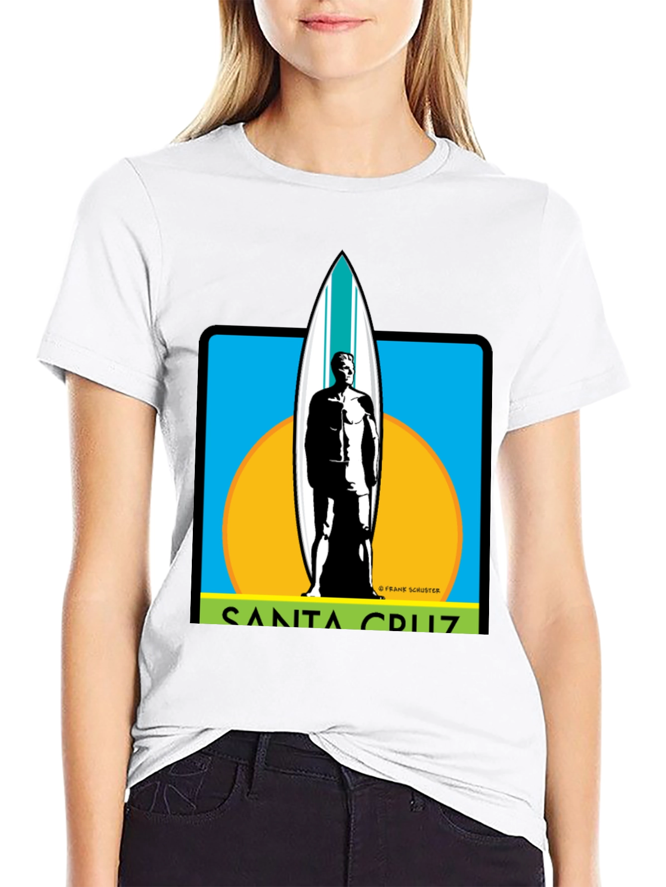 Santa Cruz Surfer Graphic Tee - Black - 9