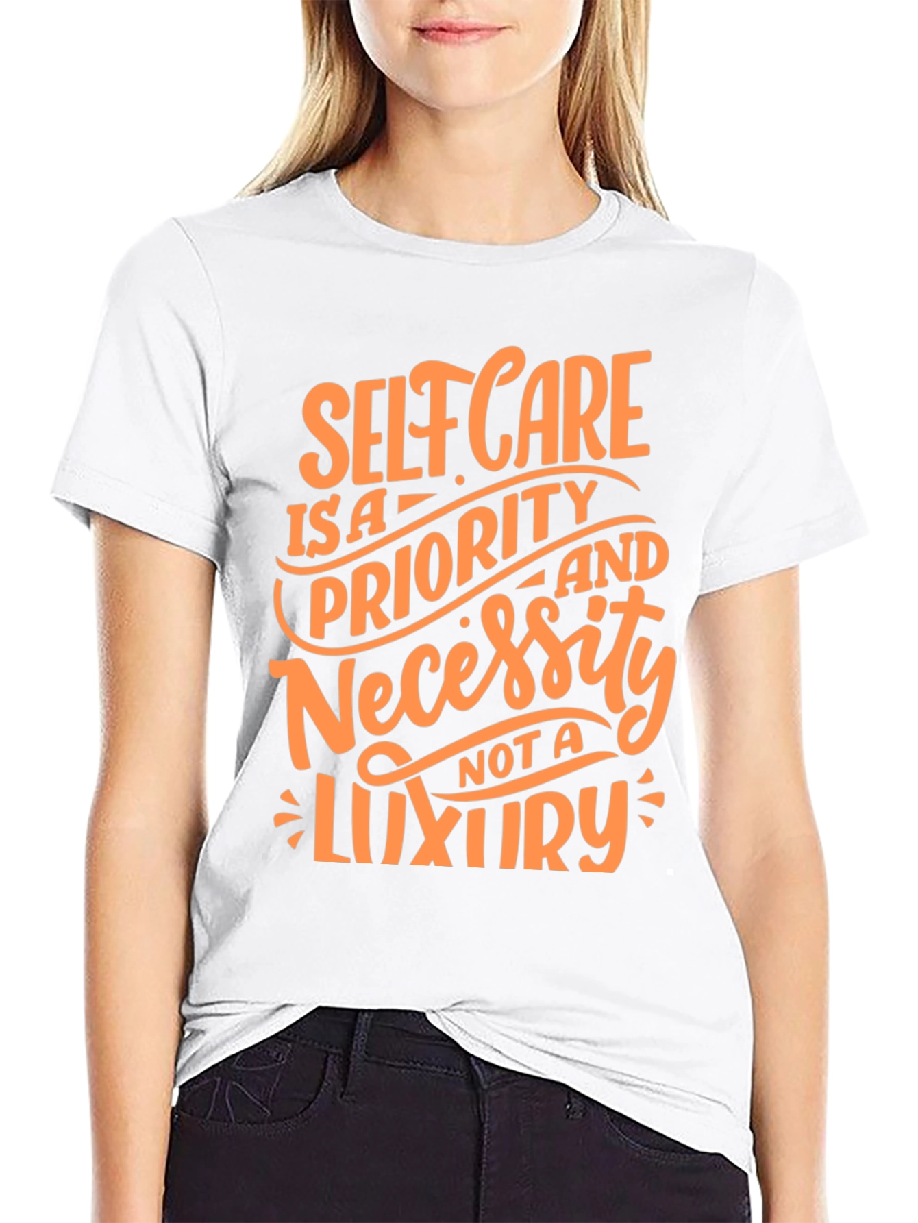 Black Self Care is a Priority T-Shirt view 9