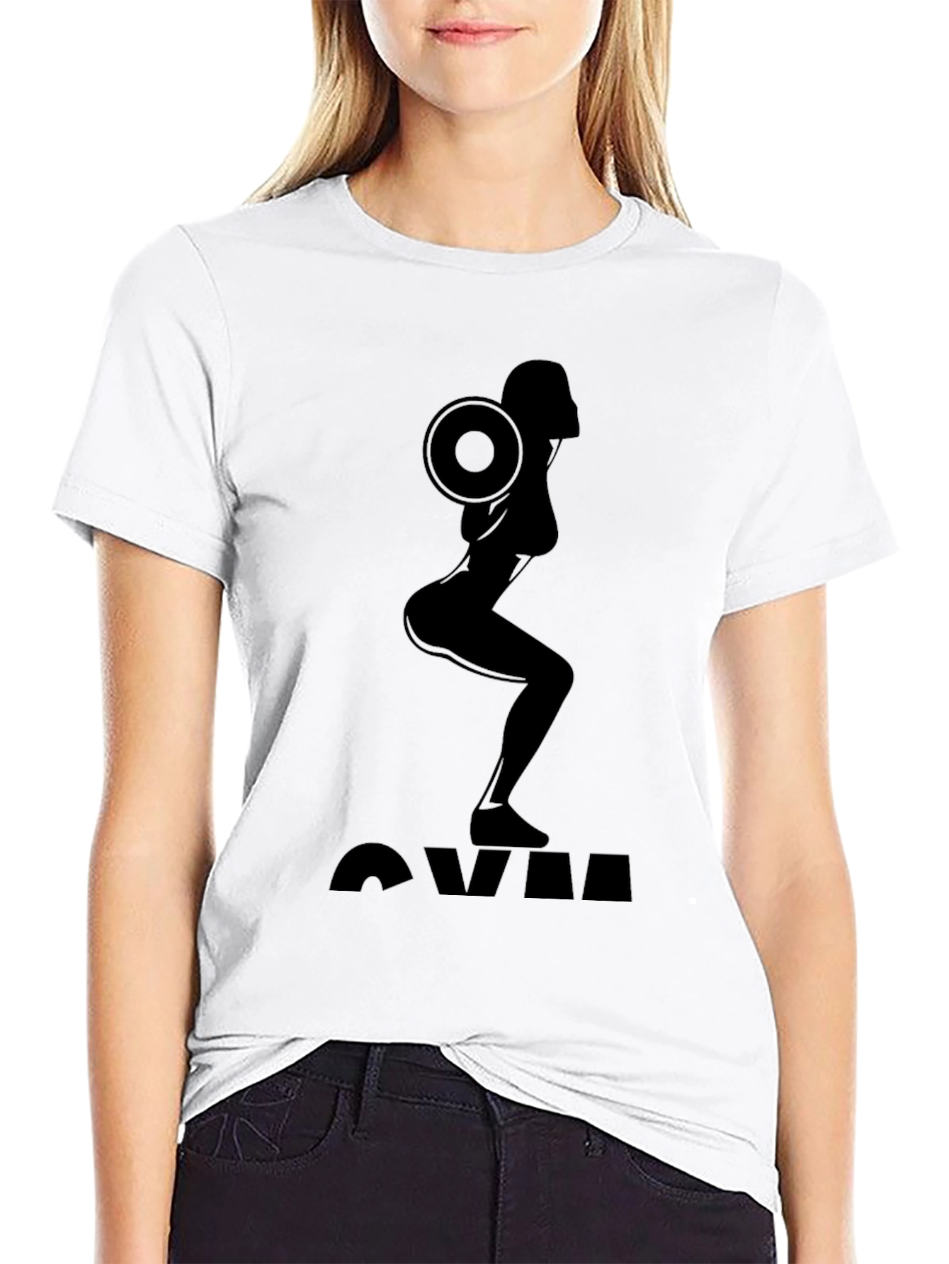 Black Gym Black T-Shirt view 9