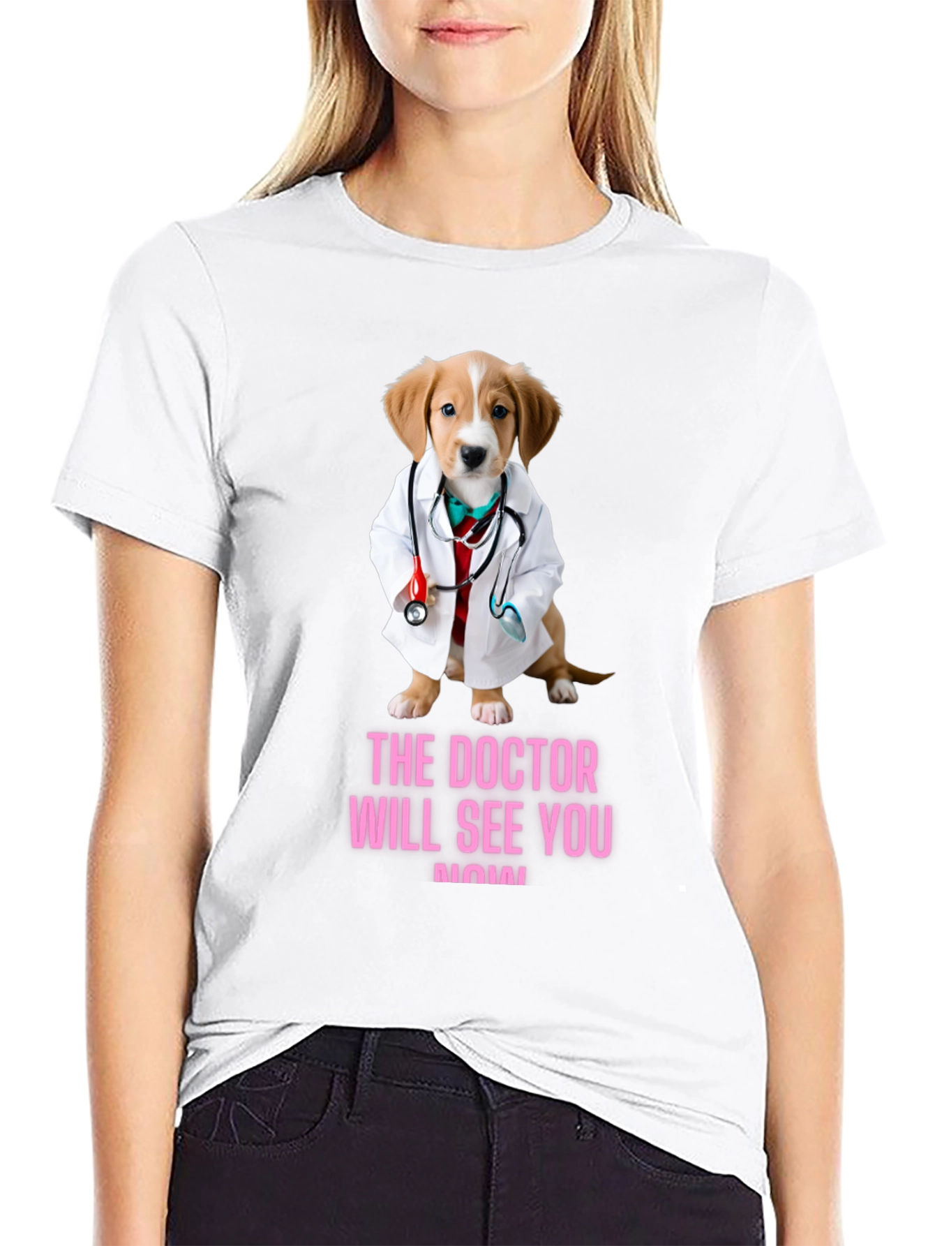 Doctor Dog T-Shirt - Cute and Humorous - 9