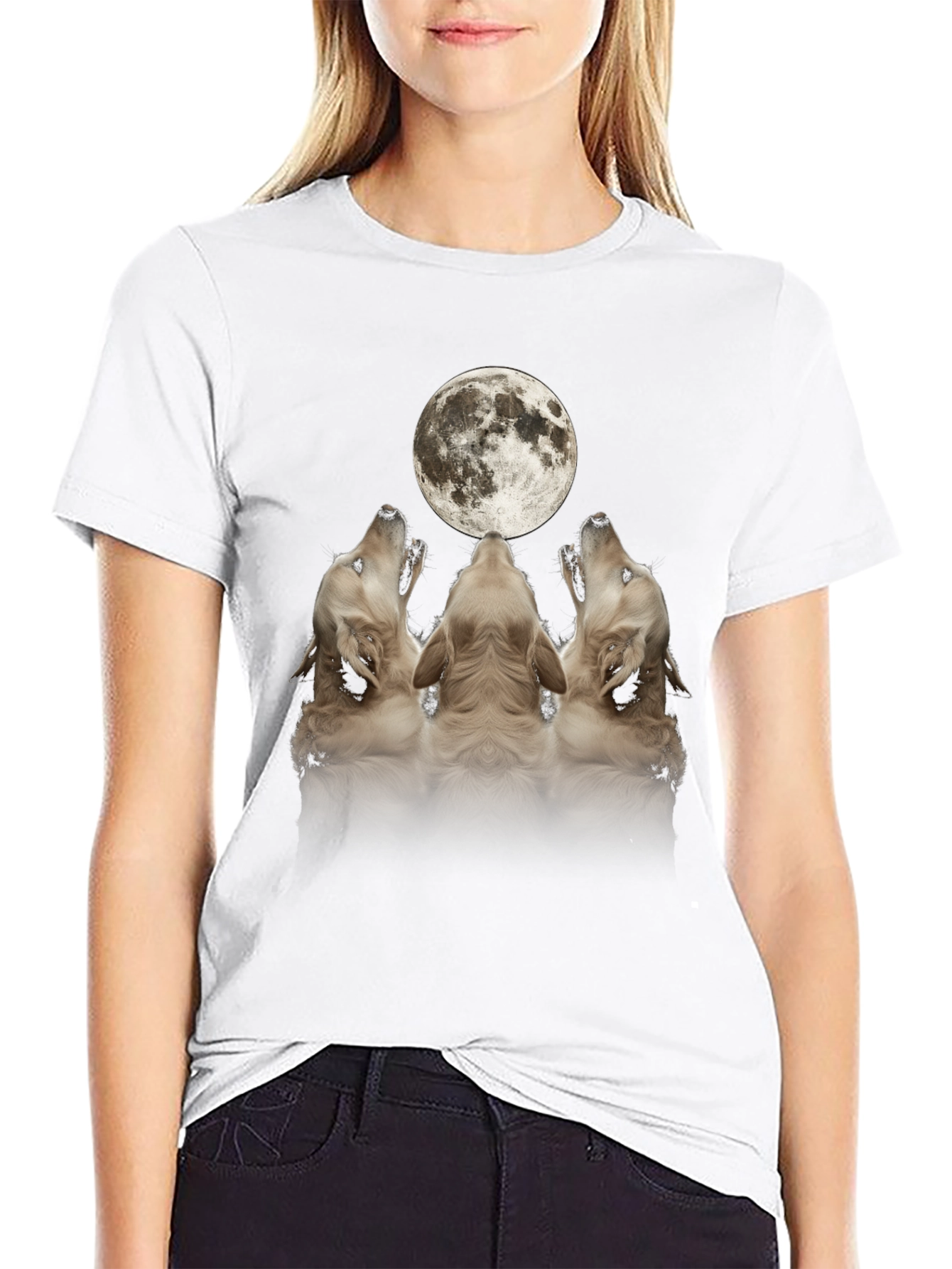 Three Wolf Moon T-Shirt - Men's Graphic Tee - 9