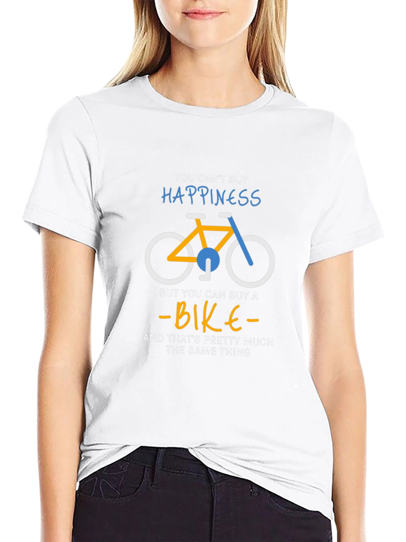 Happiness Bike Graphic Tee - 9