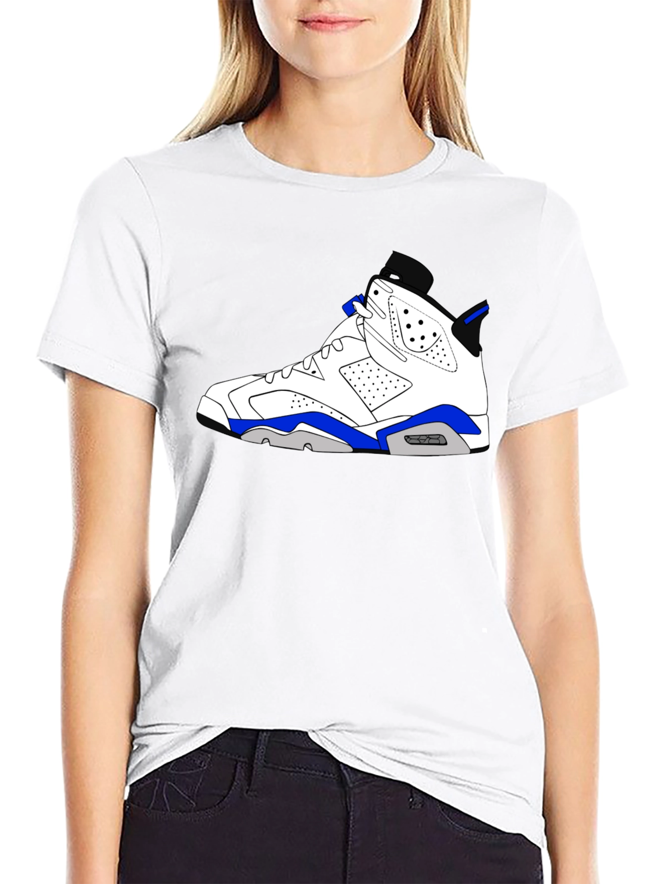Black Sneaker Graphic T-Shirt - Black view 9