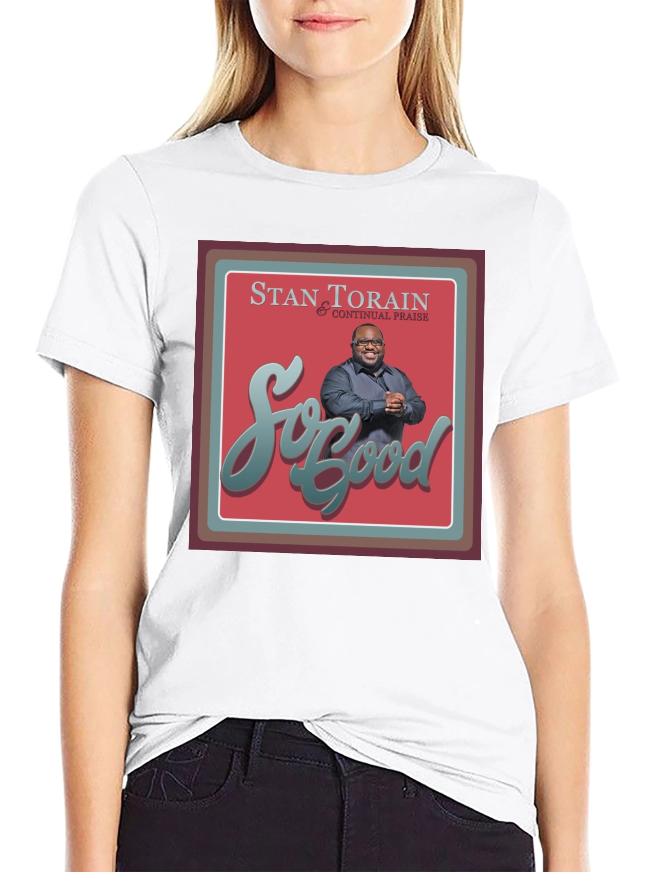 Black Stan Torain So Good Album Cover Graphic Tee view 9