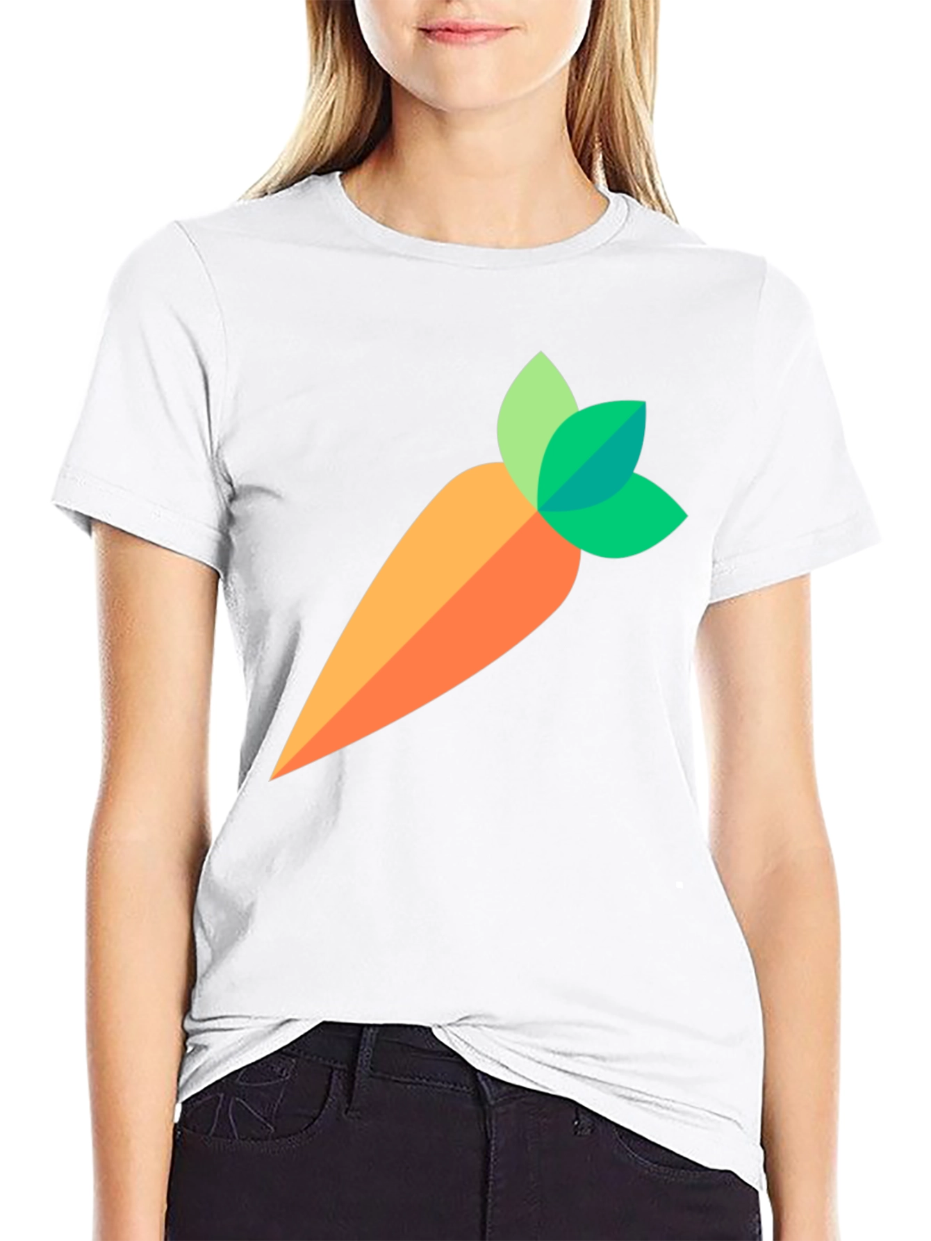 Black Carrot Graphic Tee - Casual Comfort view 9