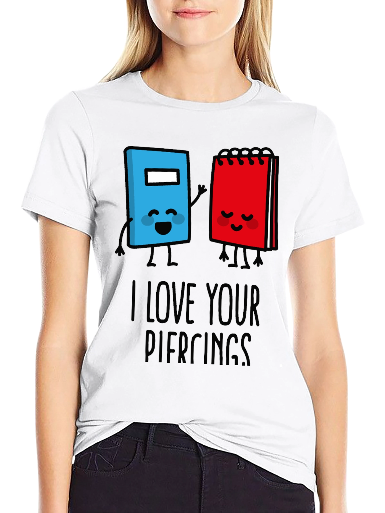 Black Funny Book Lover Graphic T-Shirt view 9