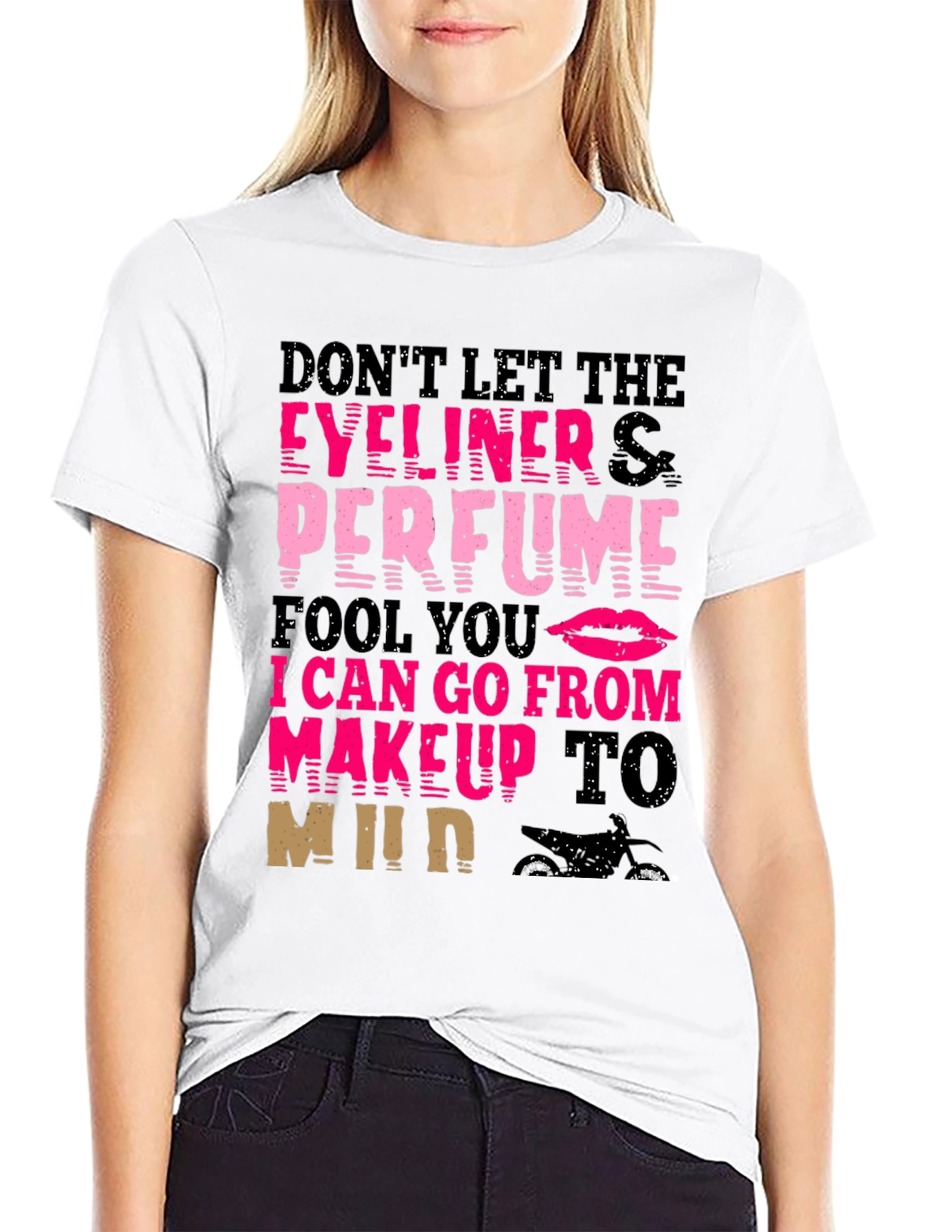 Black Makeup to Mud T-Shirt - Eyeliner Perfume view 9